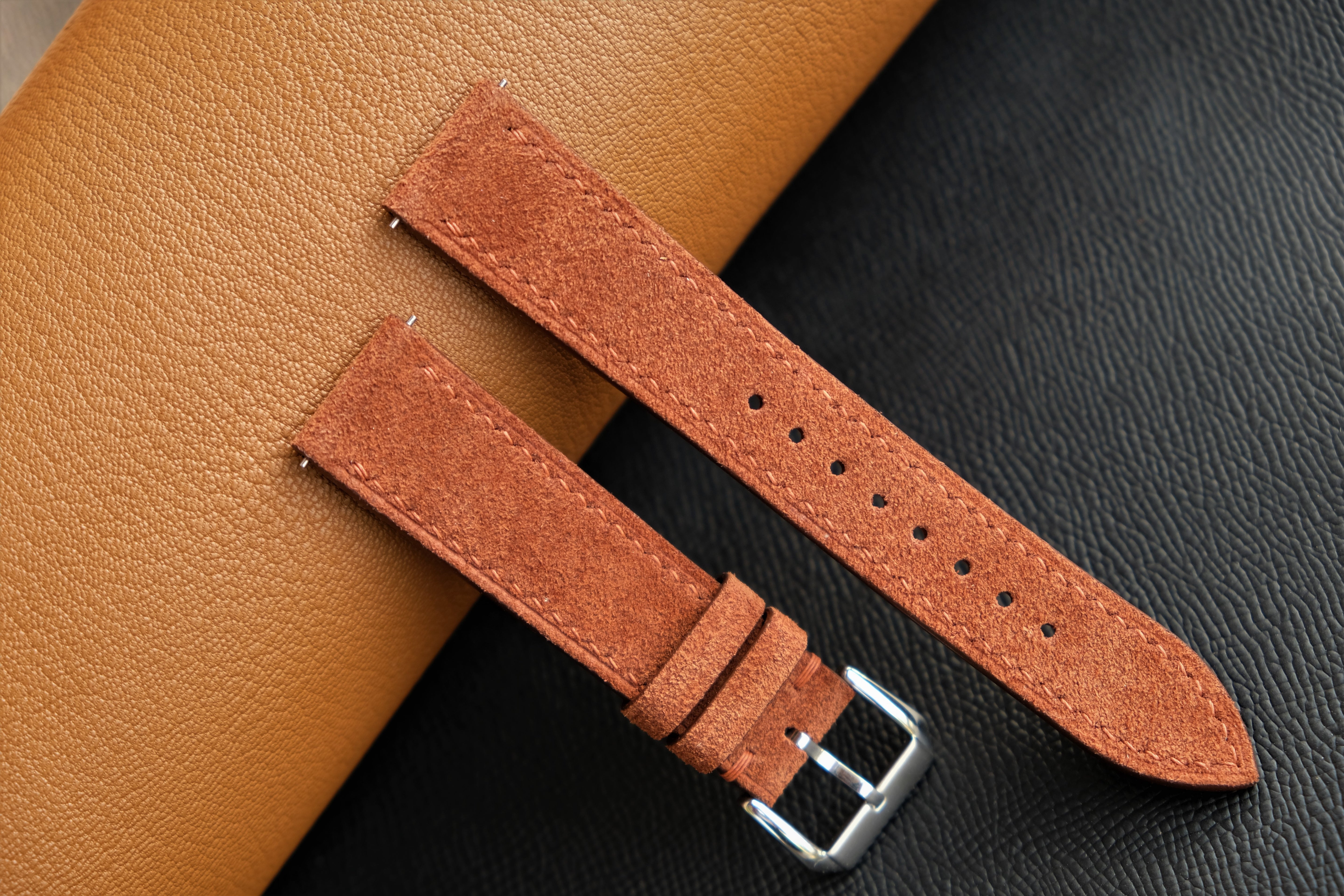 Suede Watch Strap