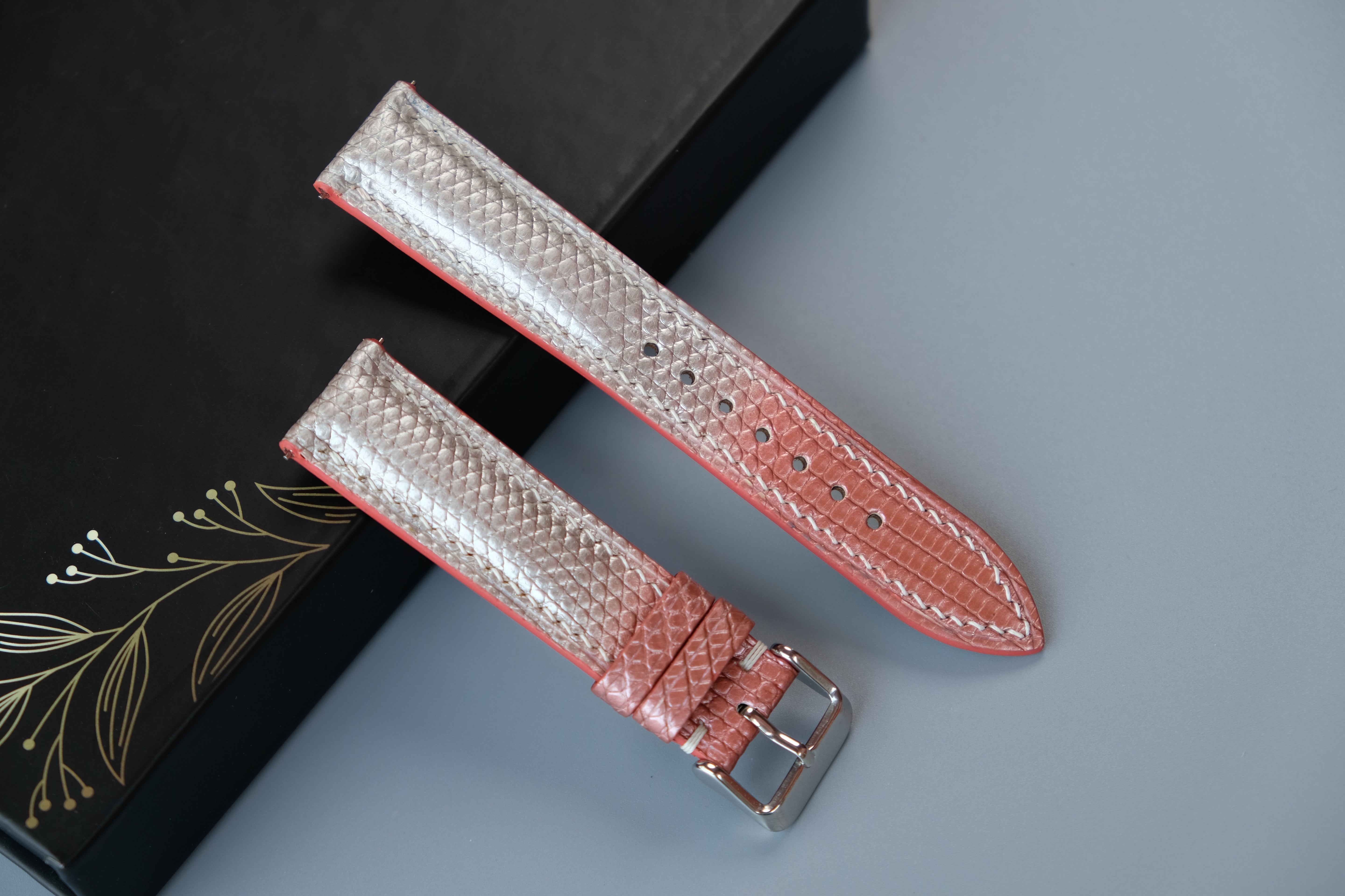Lizard Leather Watch Strap