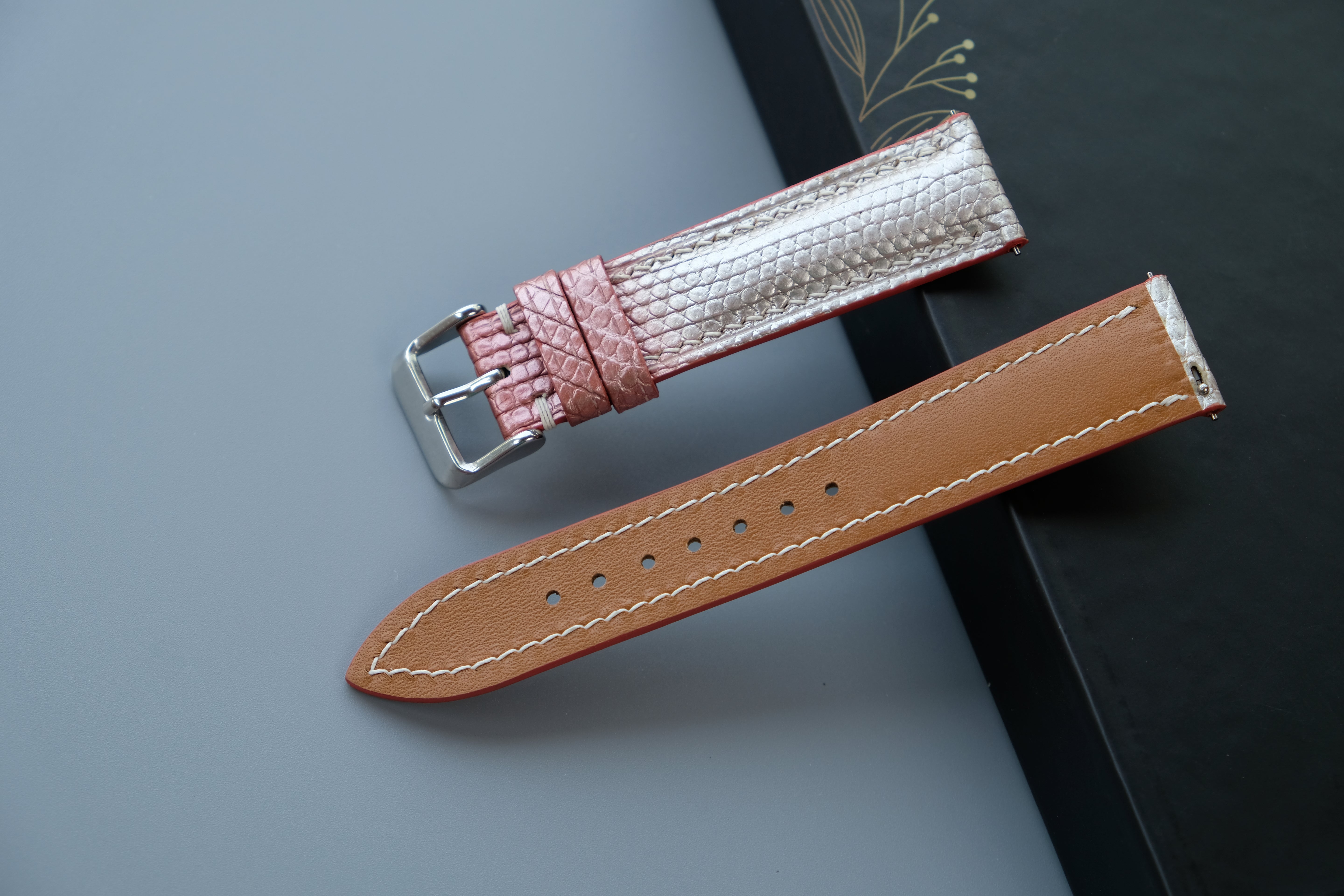 Lizard Leather Watch Strap