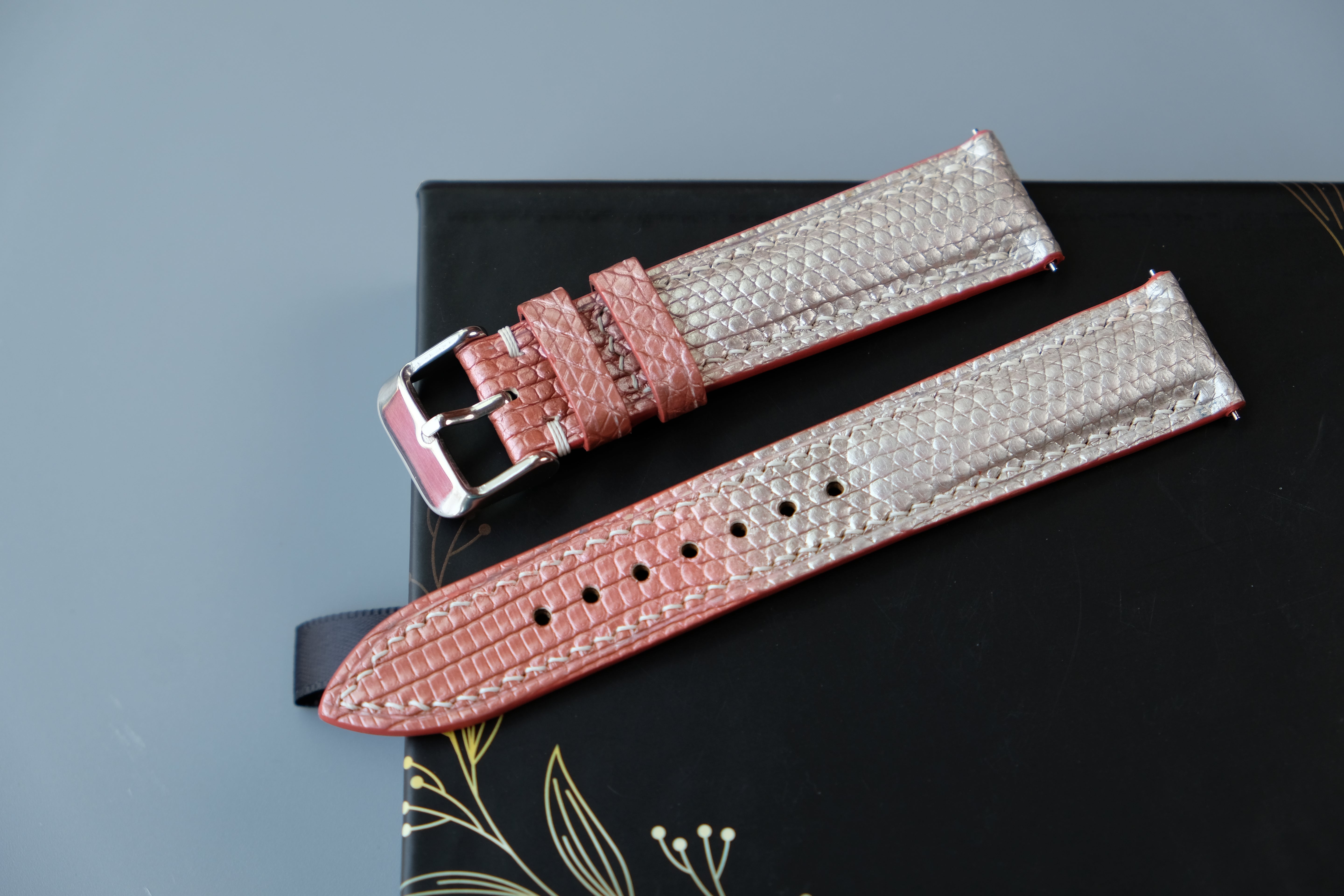 Lizard Leather Watch Strap