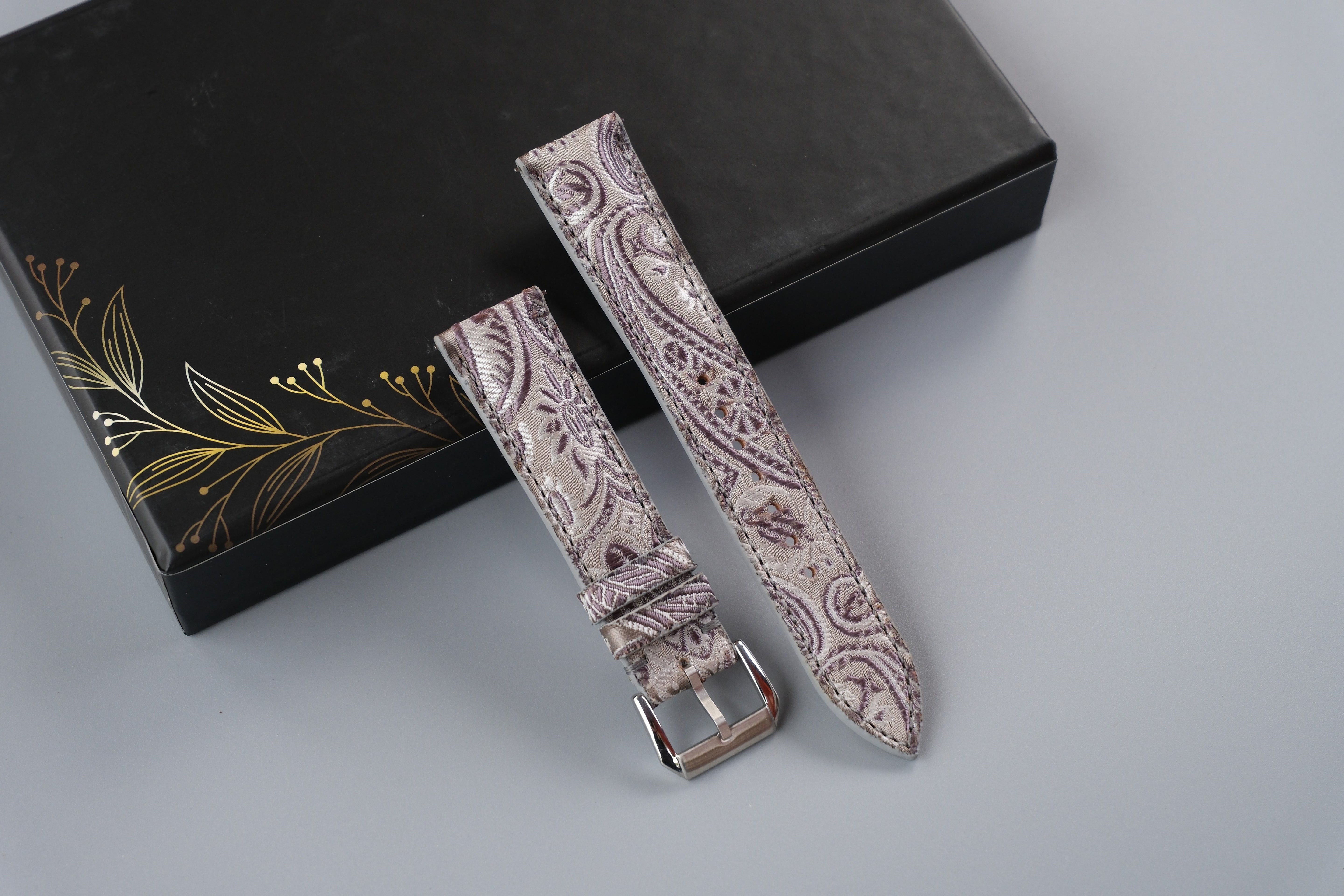 Fabric Gray Watch Strap
