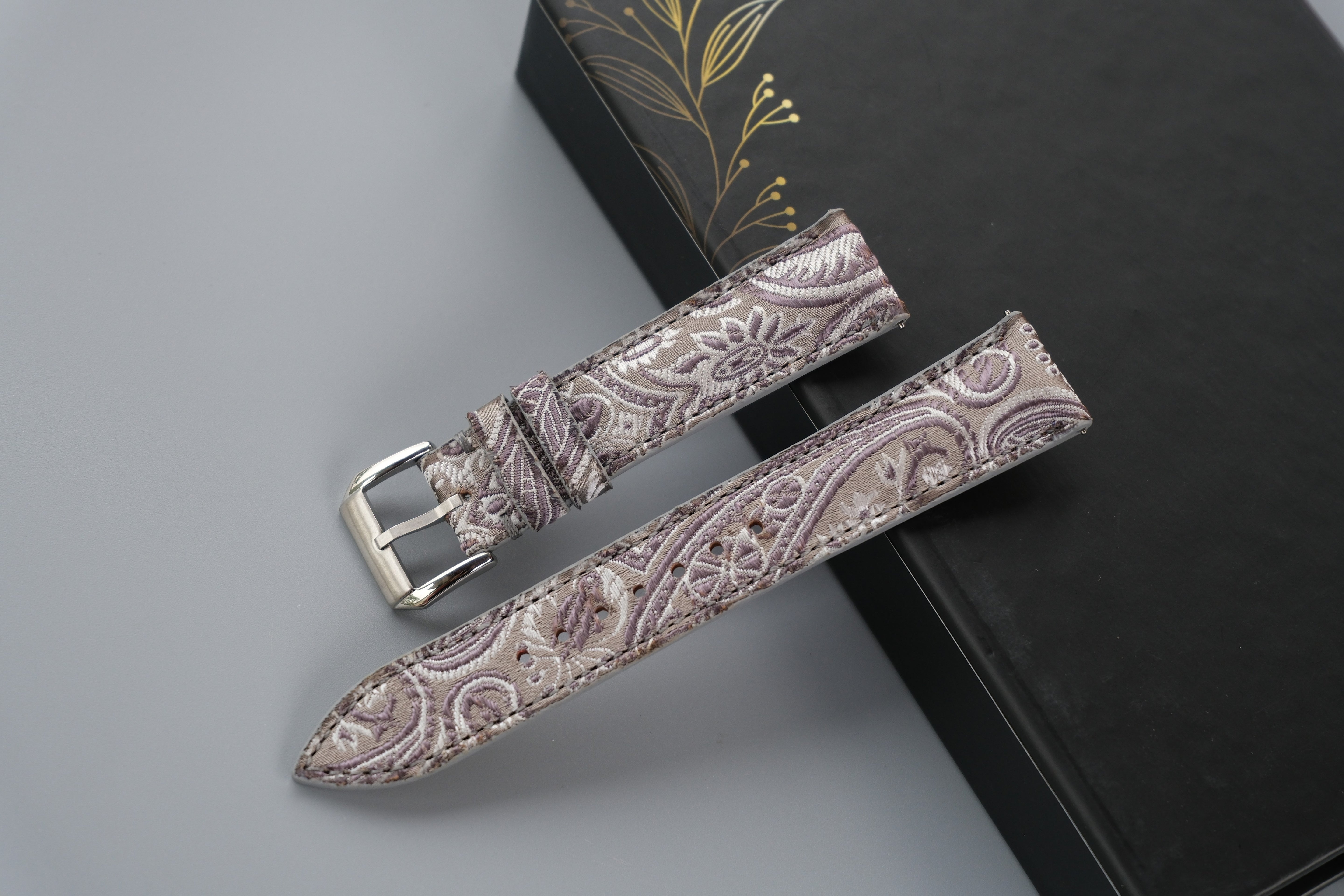 Fabric Gray Watch Strap