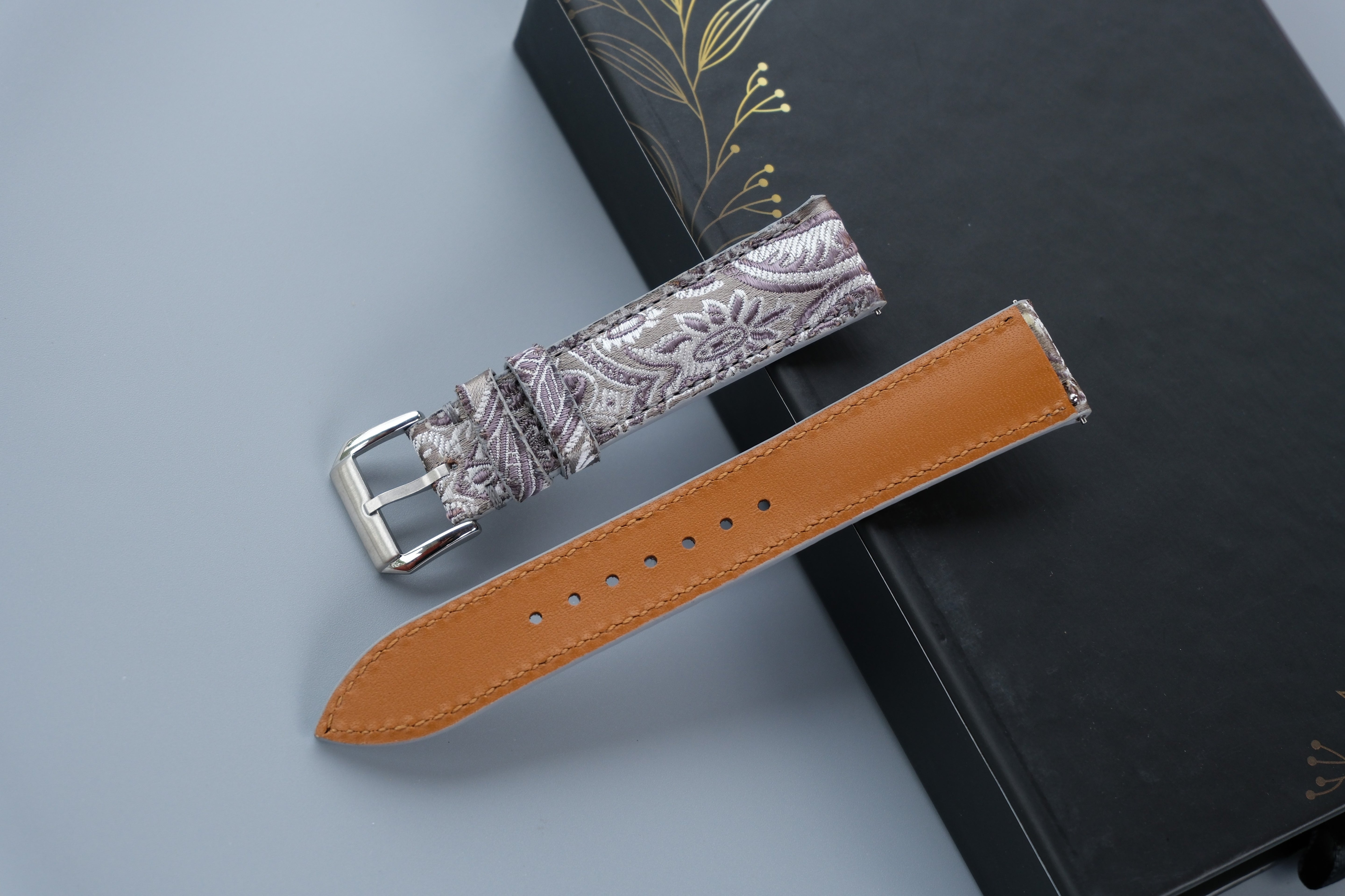 Fabric Gray Watch Strap