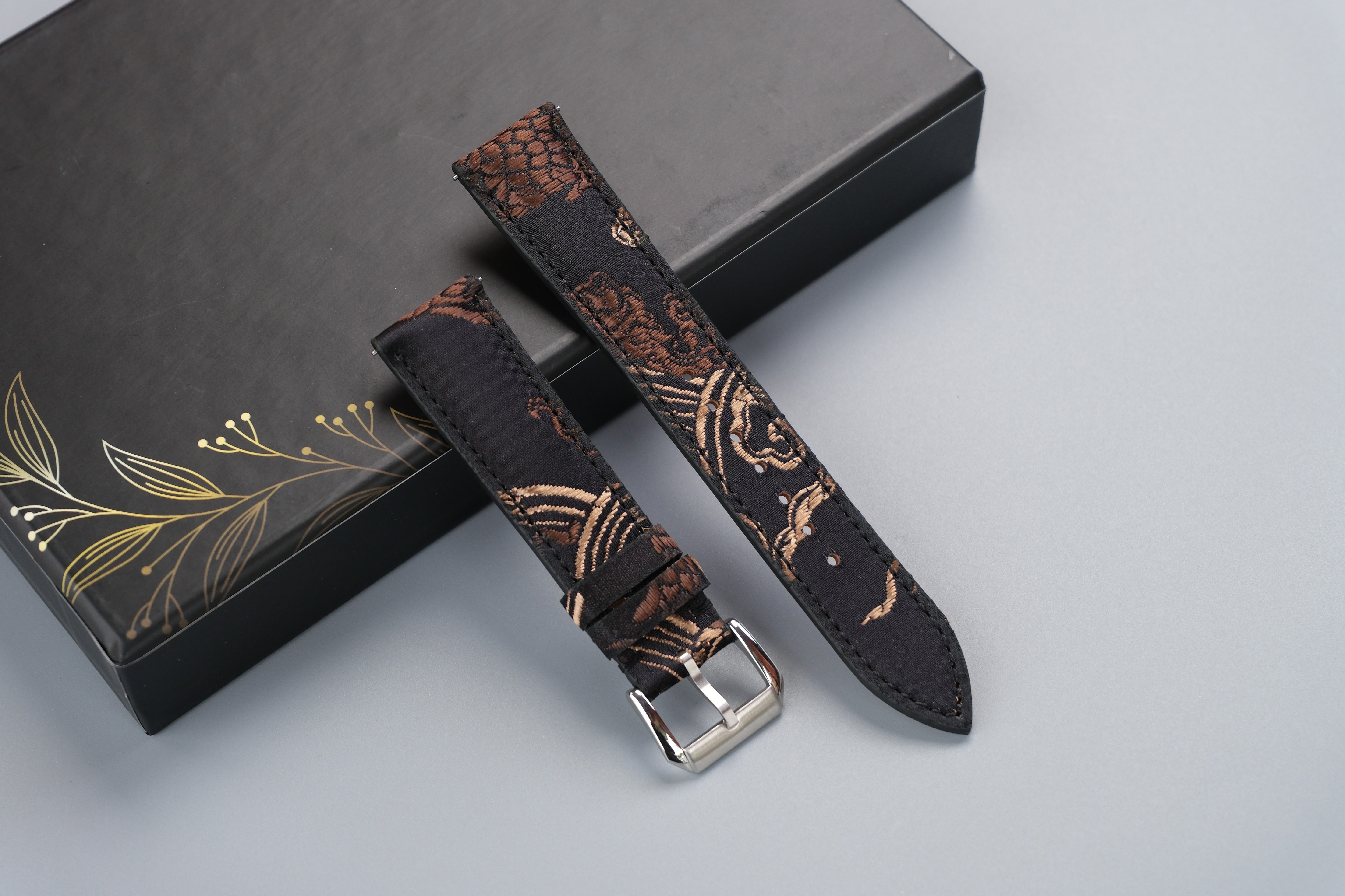 Fabric Black Watch Strap