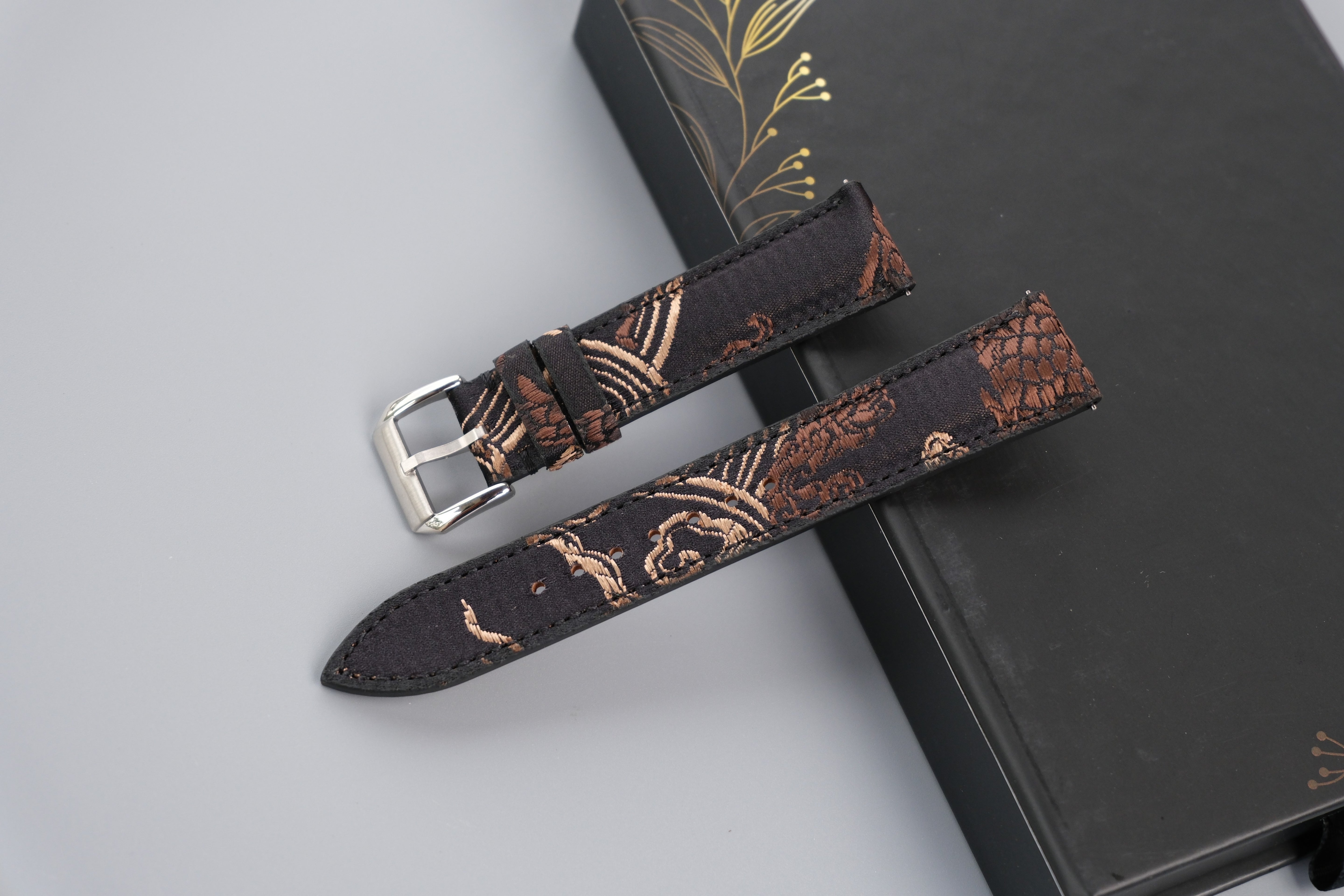 Fabric Black Watch Strap