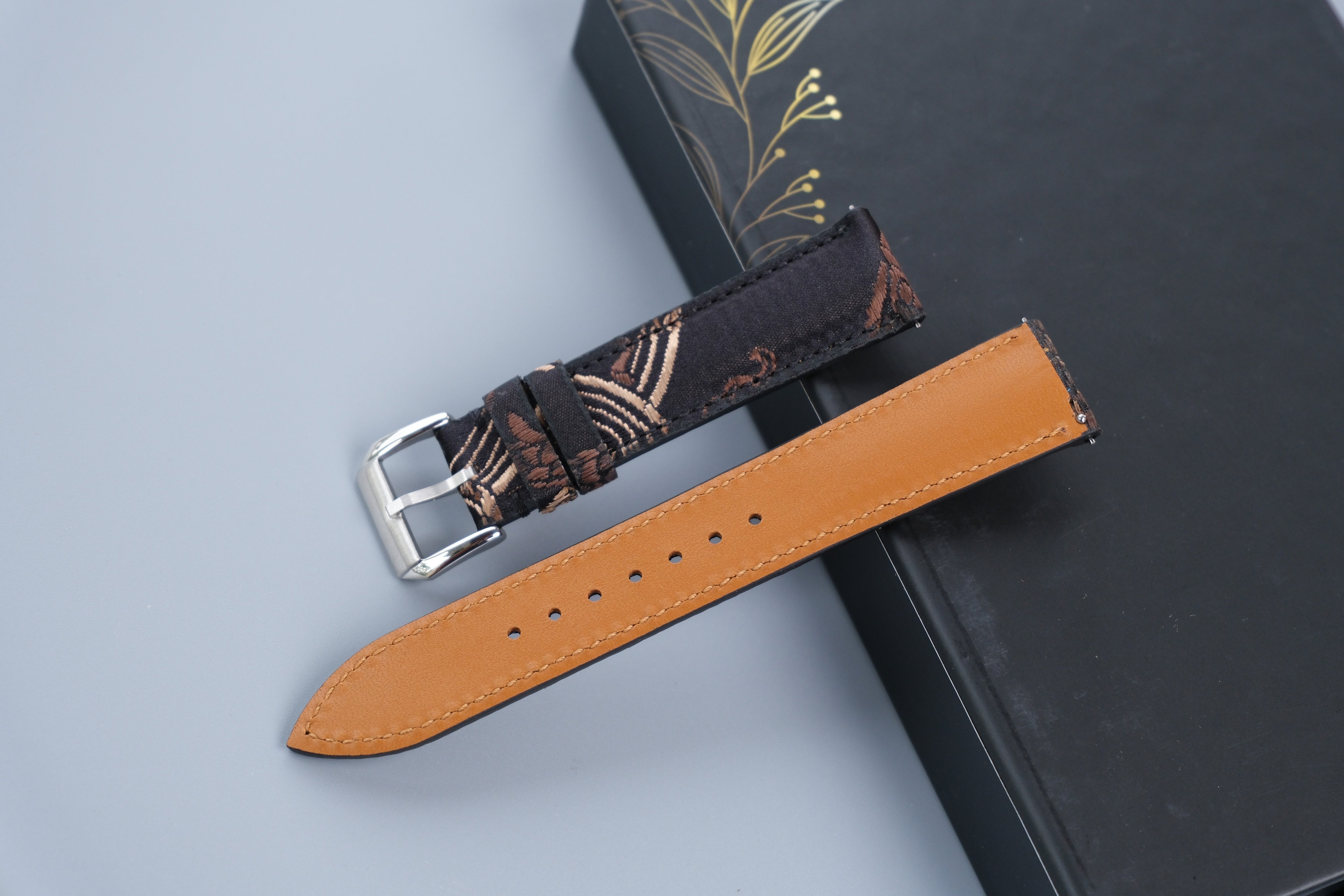 Fabric Black Watch Strap
