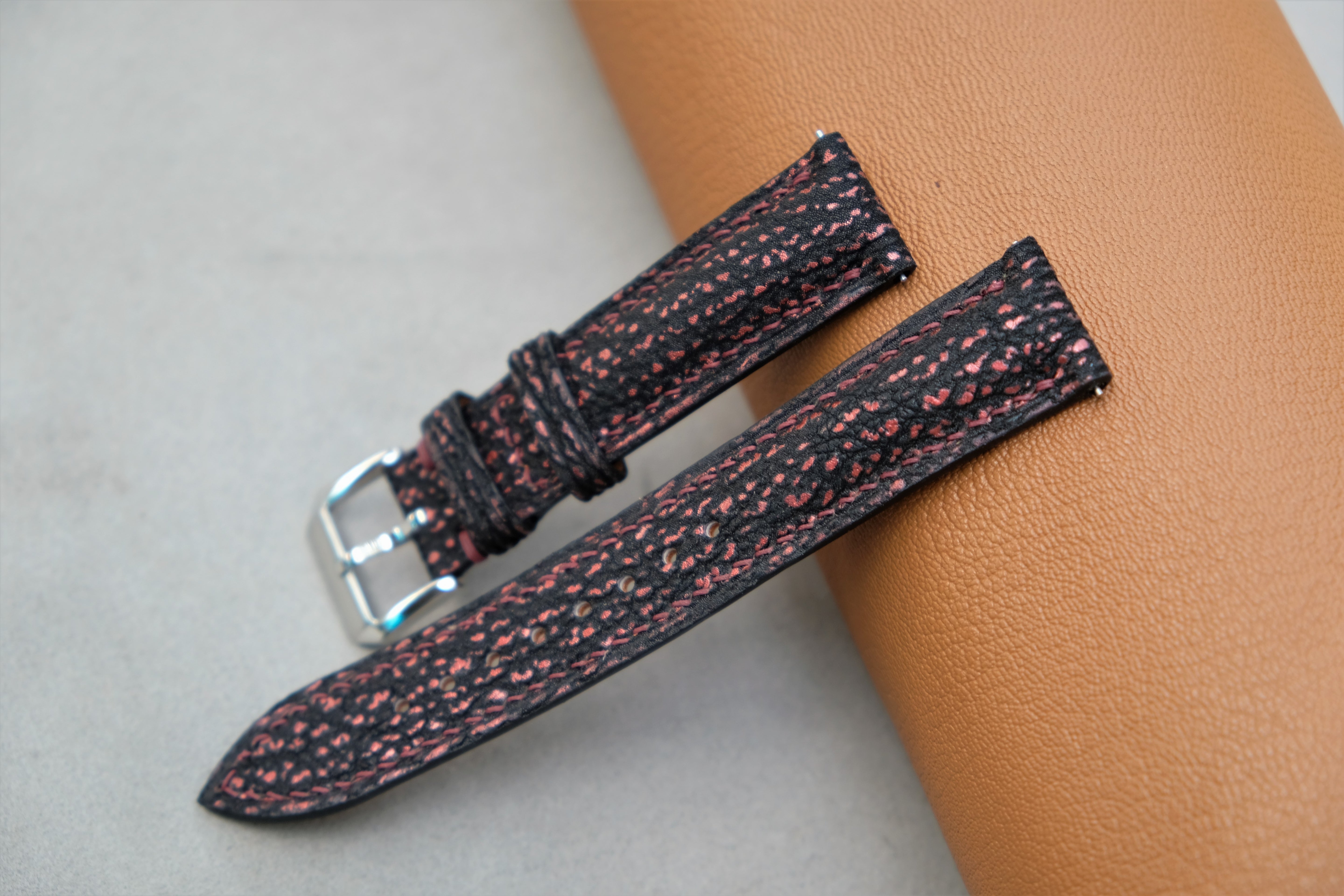 Shark Leather Watch Strap
