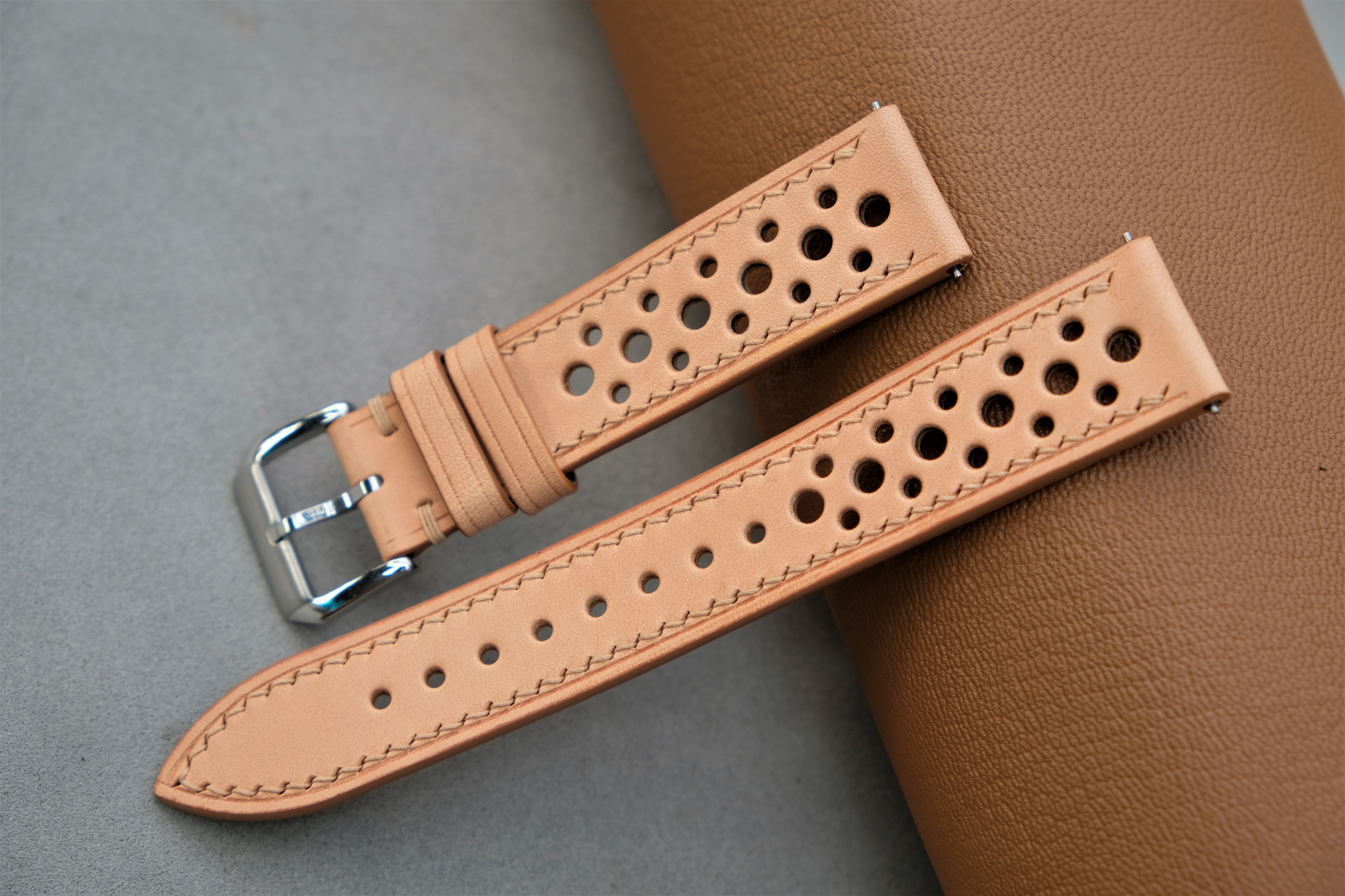 Naturally BUTTERO Leather Watch Strap