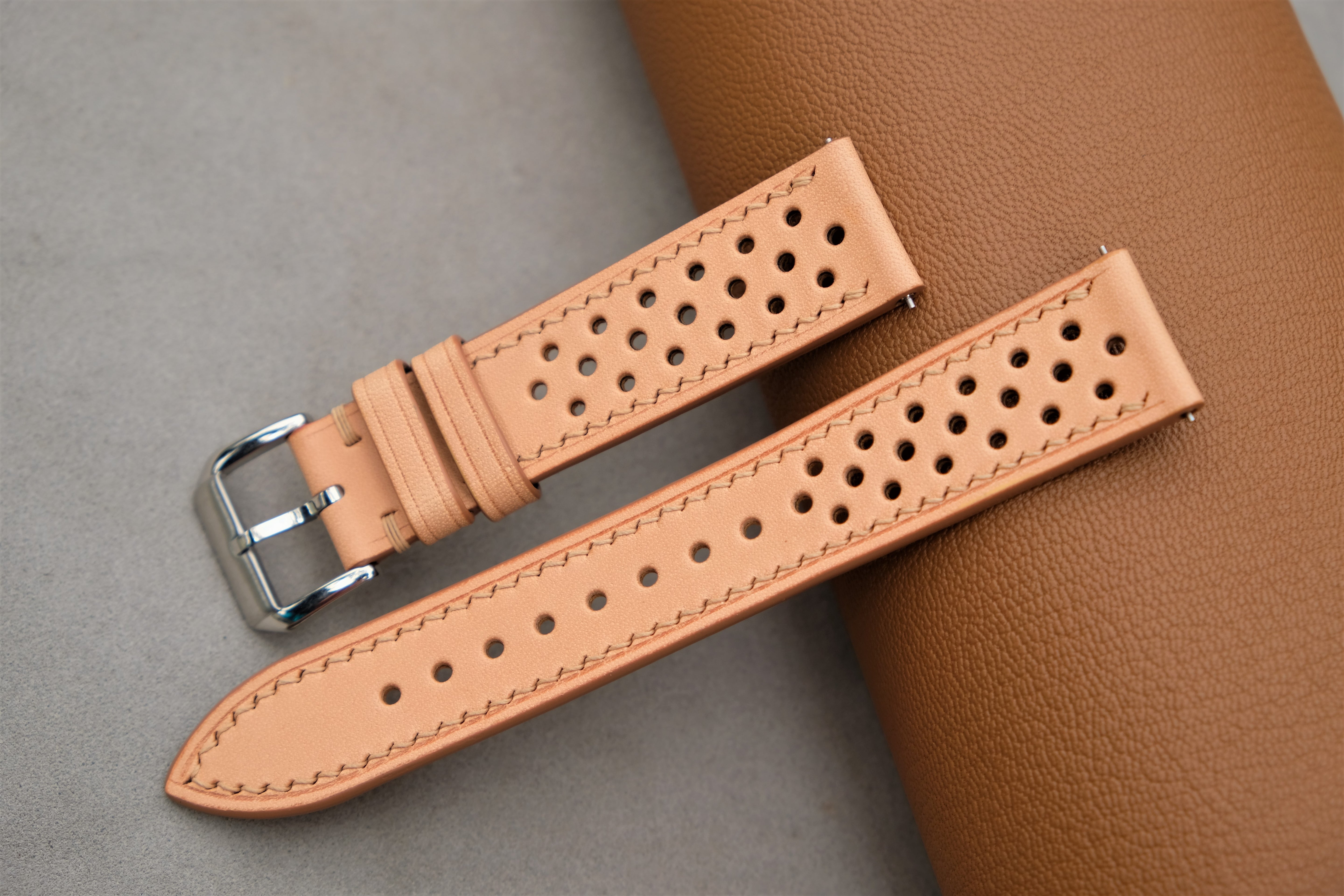 Naturally BUTTERO Leather Watch Strap