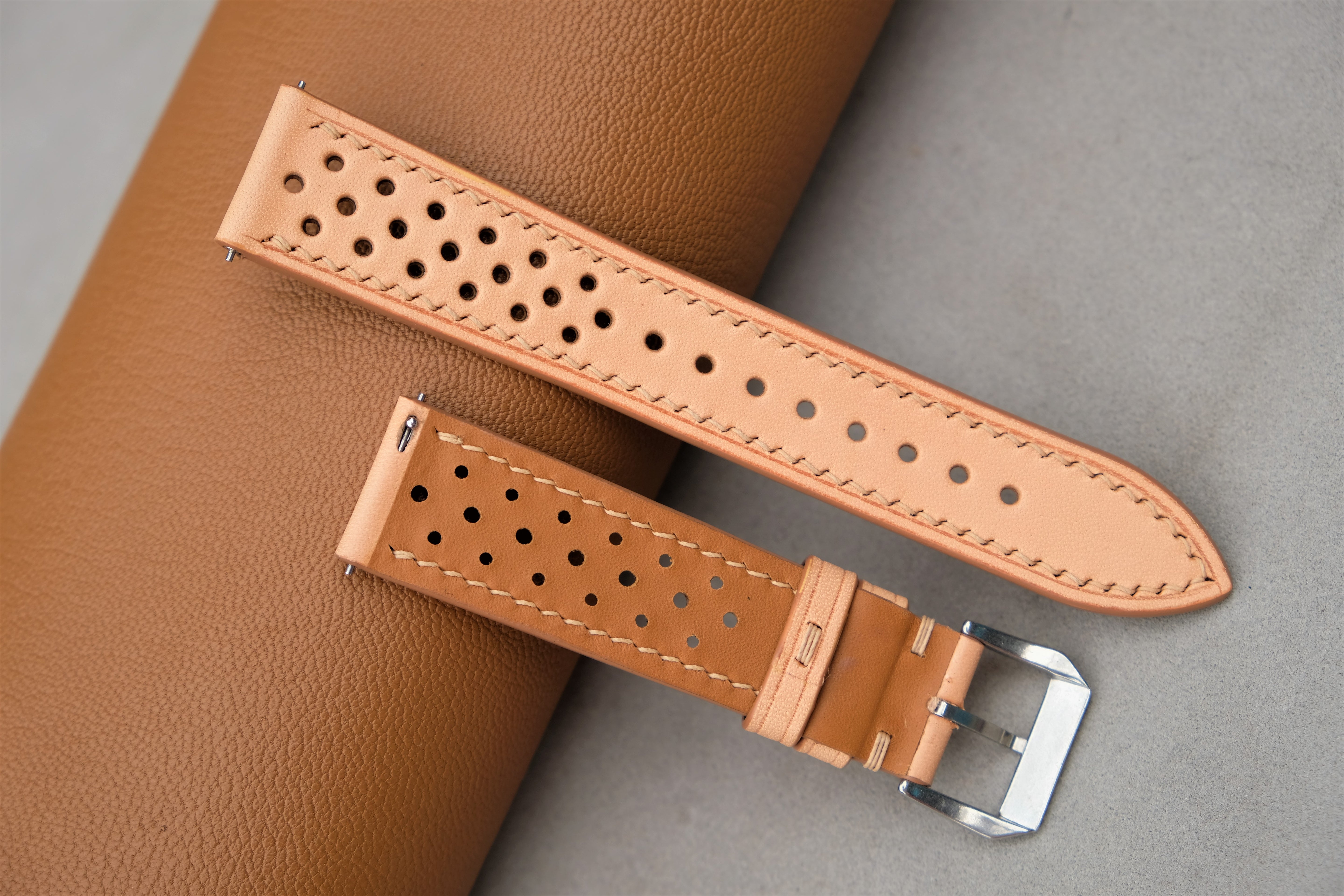 Naturally BUTTERO Leather Watch Strap