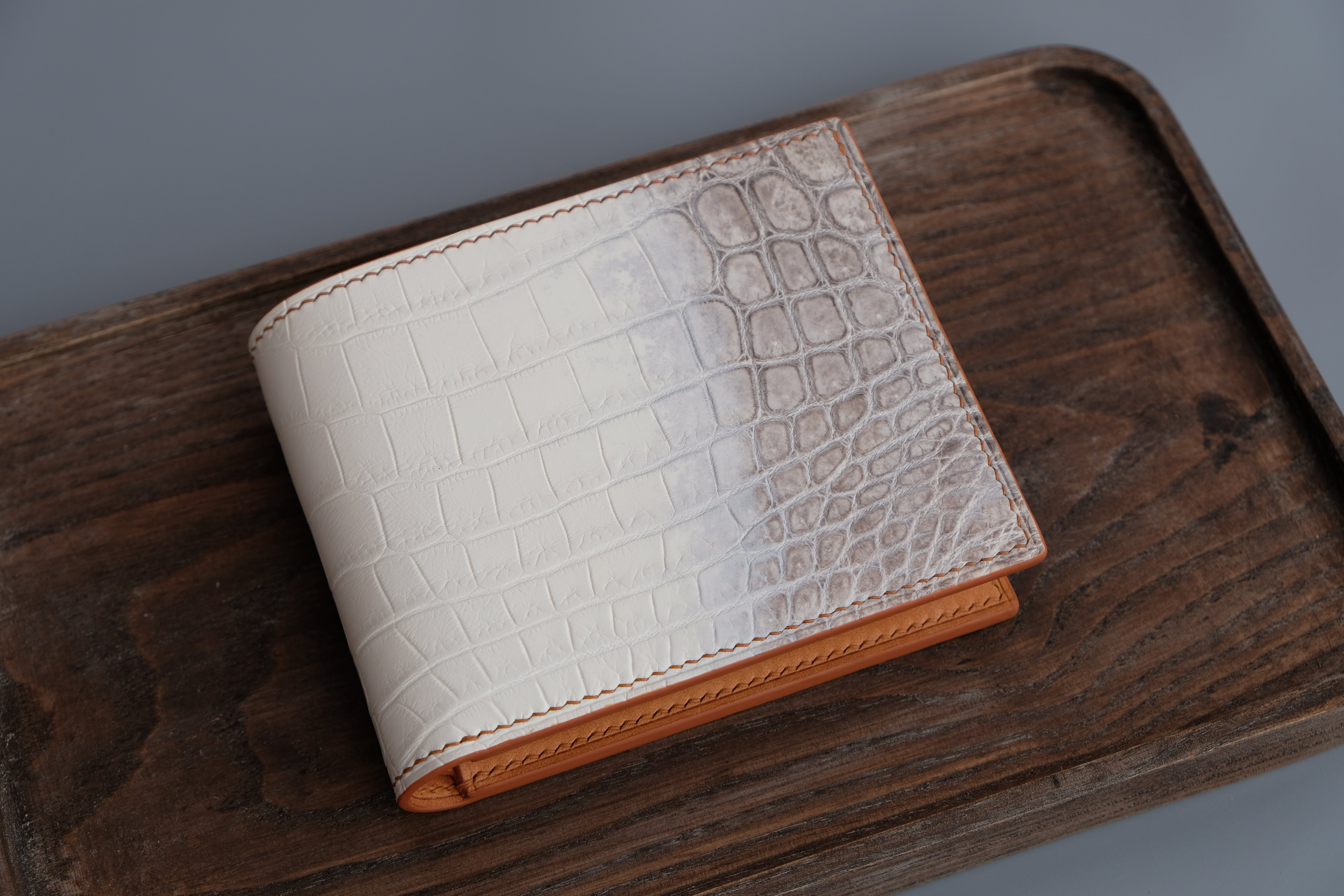 Made-to-Order Himalaya Alligator Leather Wallet