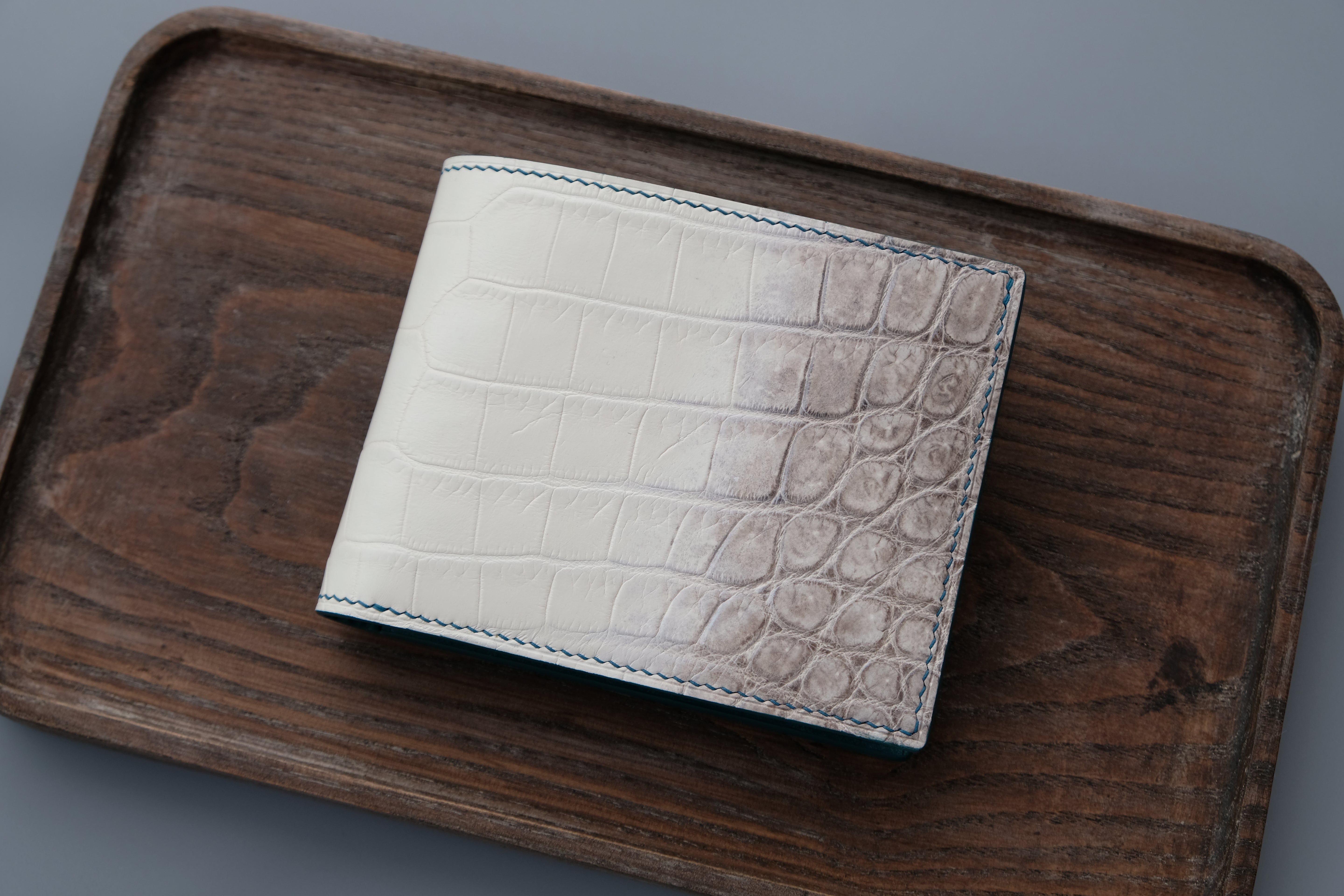 Made-to-Order Himalaya Alligator Leather Wallet