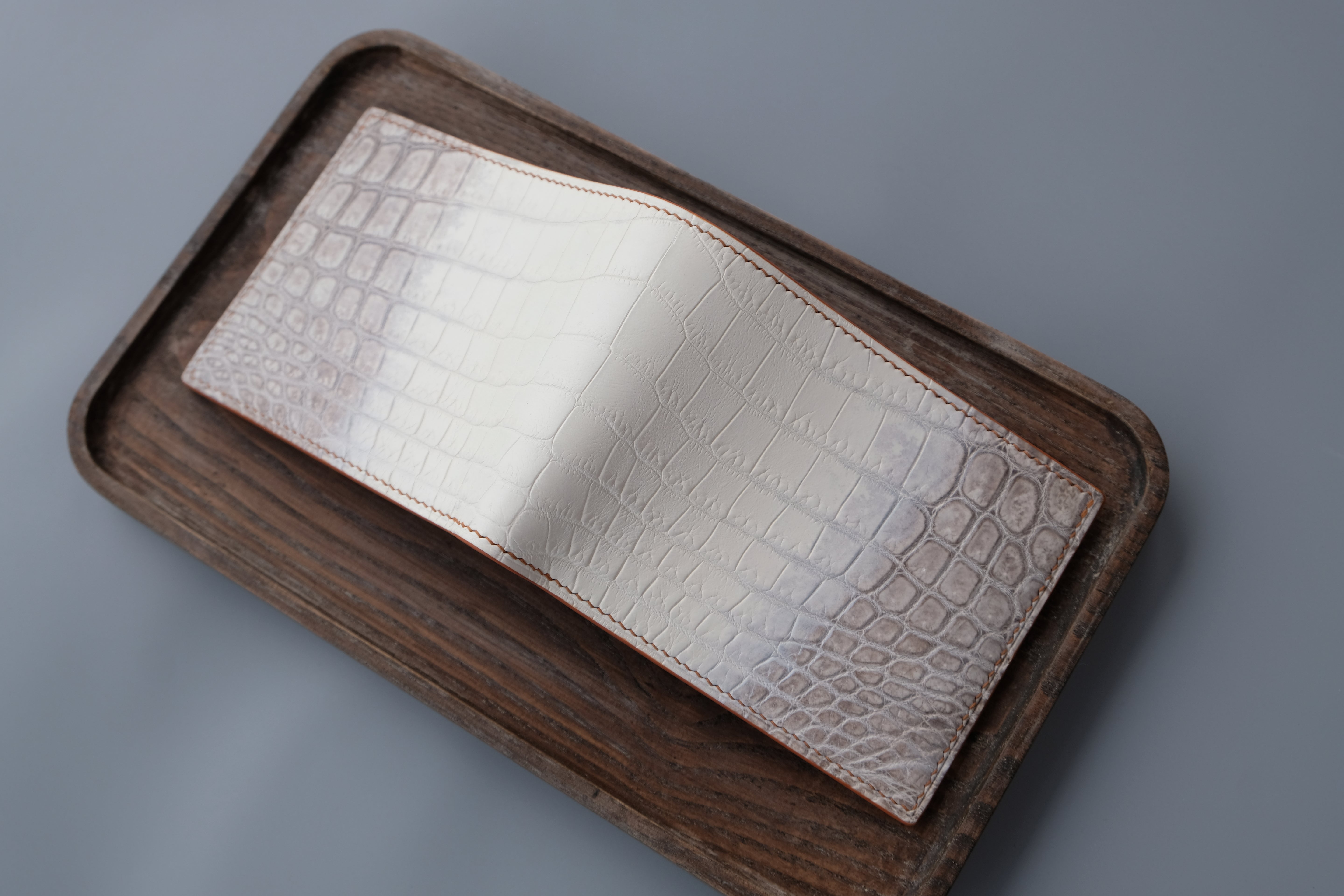 Made-to-Order Himalaya Alligator Leather Wallet