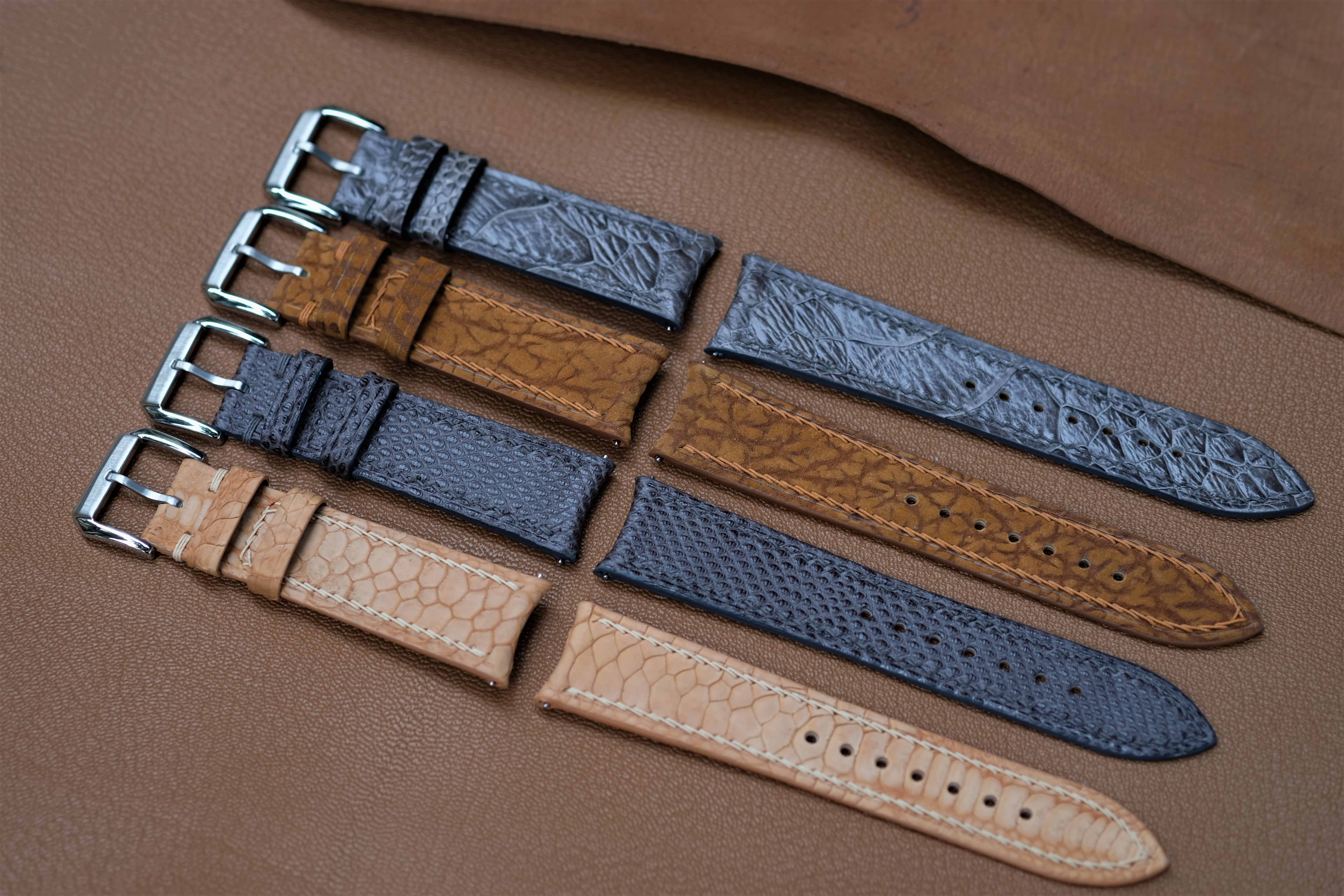 Custom Curved Lugs 17mm 18mm 19mm 20mm 21mm 22mm 23mm 24mm