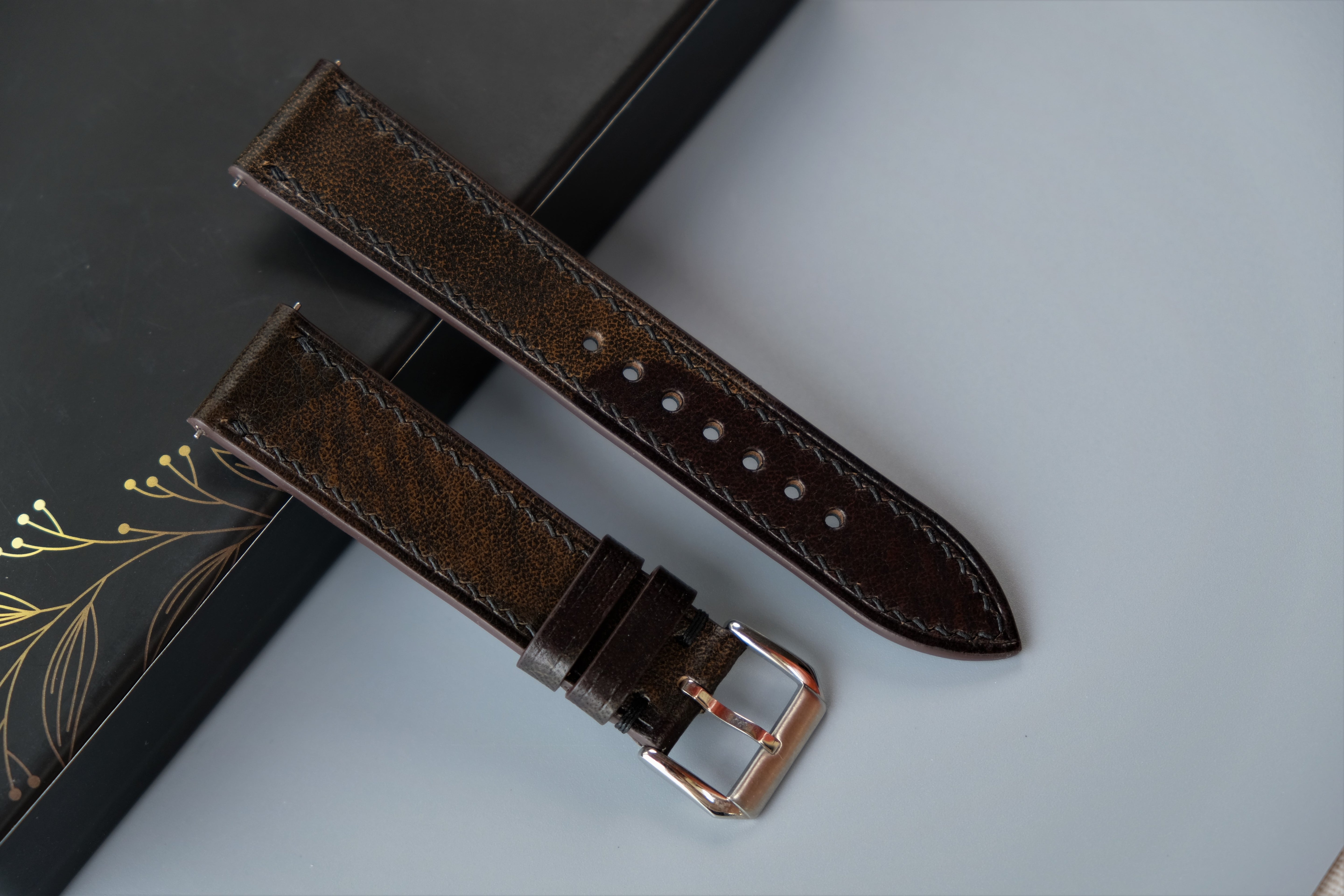 CAMO Leather Watch Strap