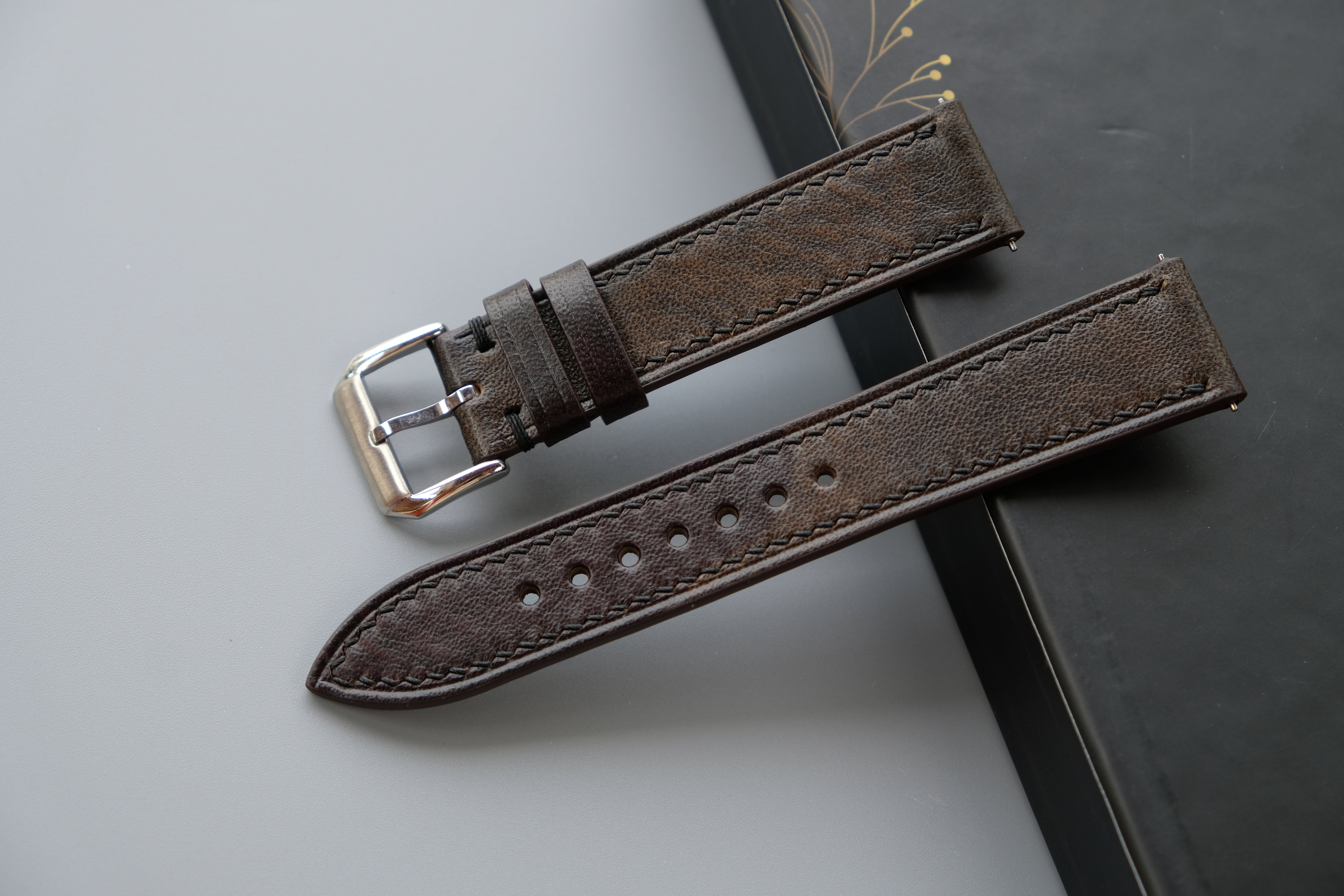 CAMO Leather Watch Strap