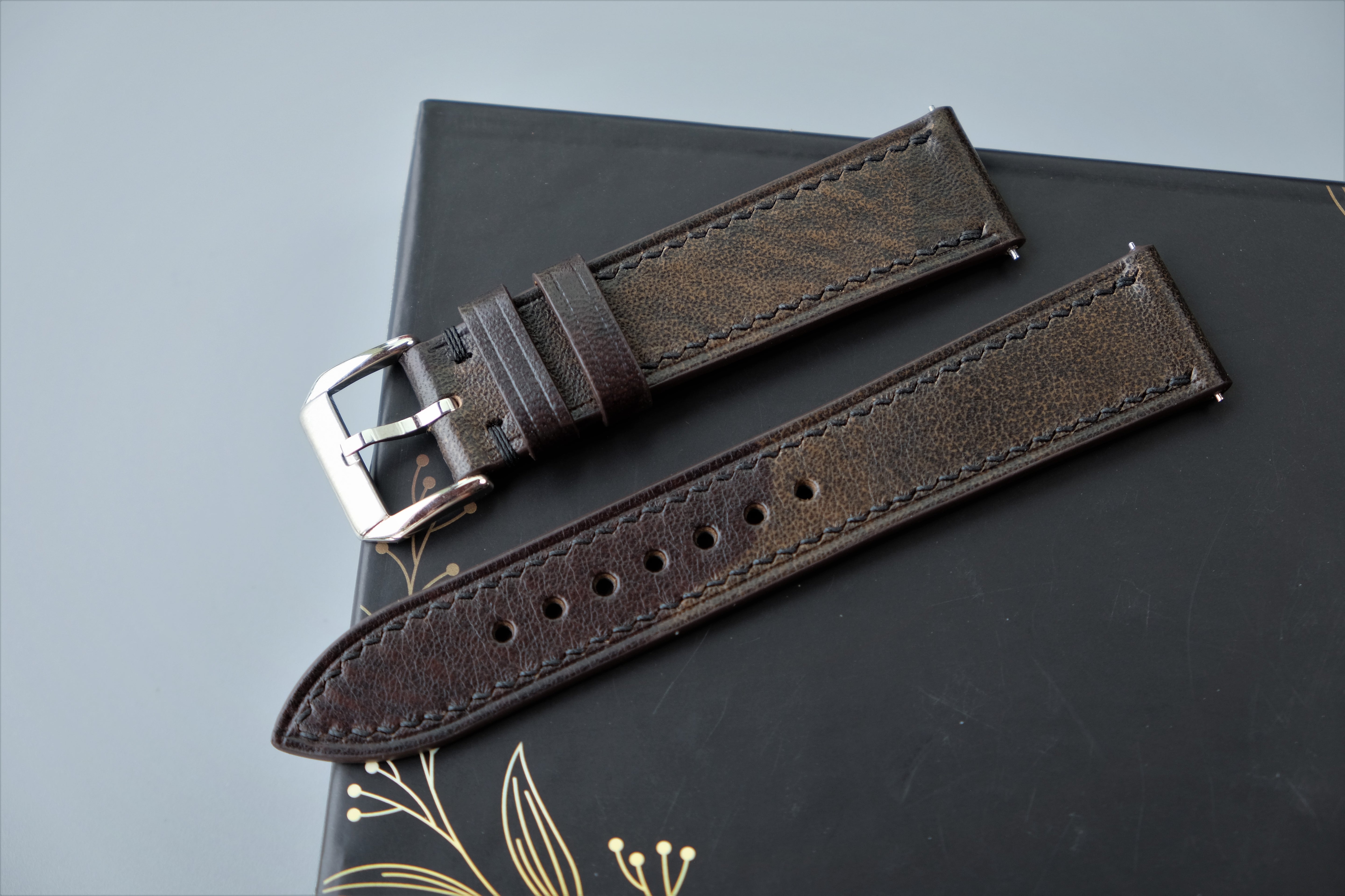 CAMO Leather Watch Strap
