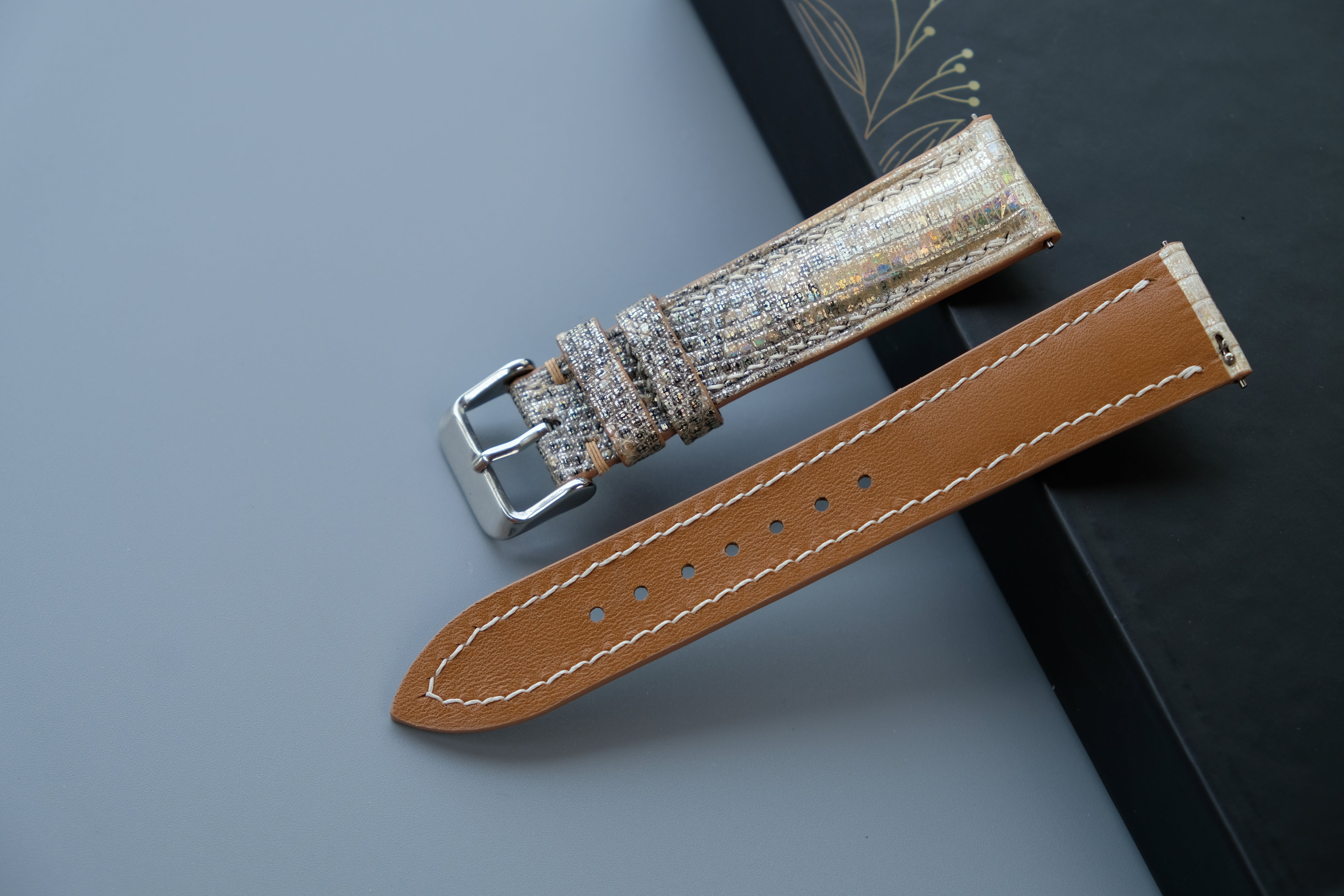Lizard Leather Watch Strap
