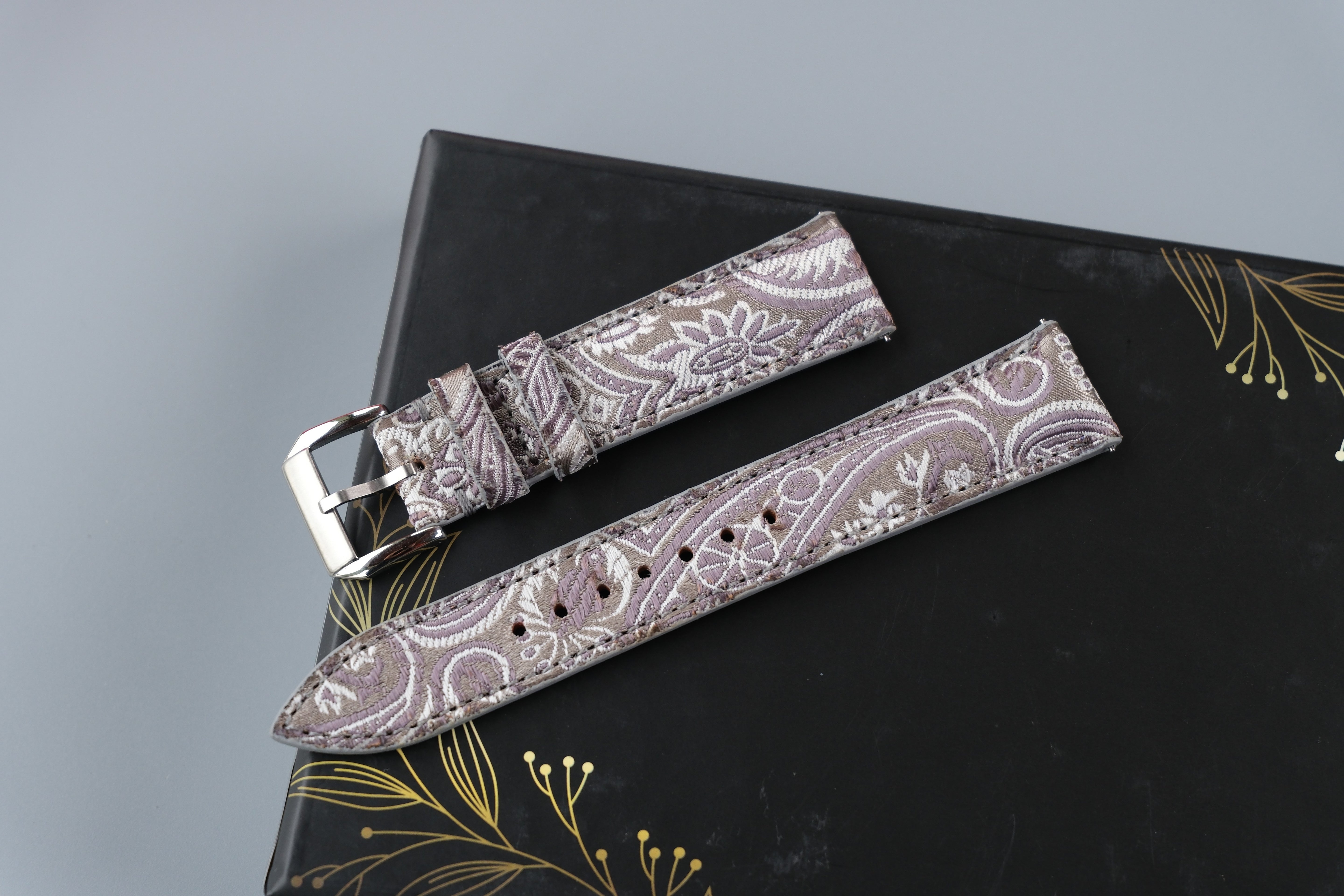 Fabric Gray Watch Strap