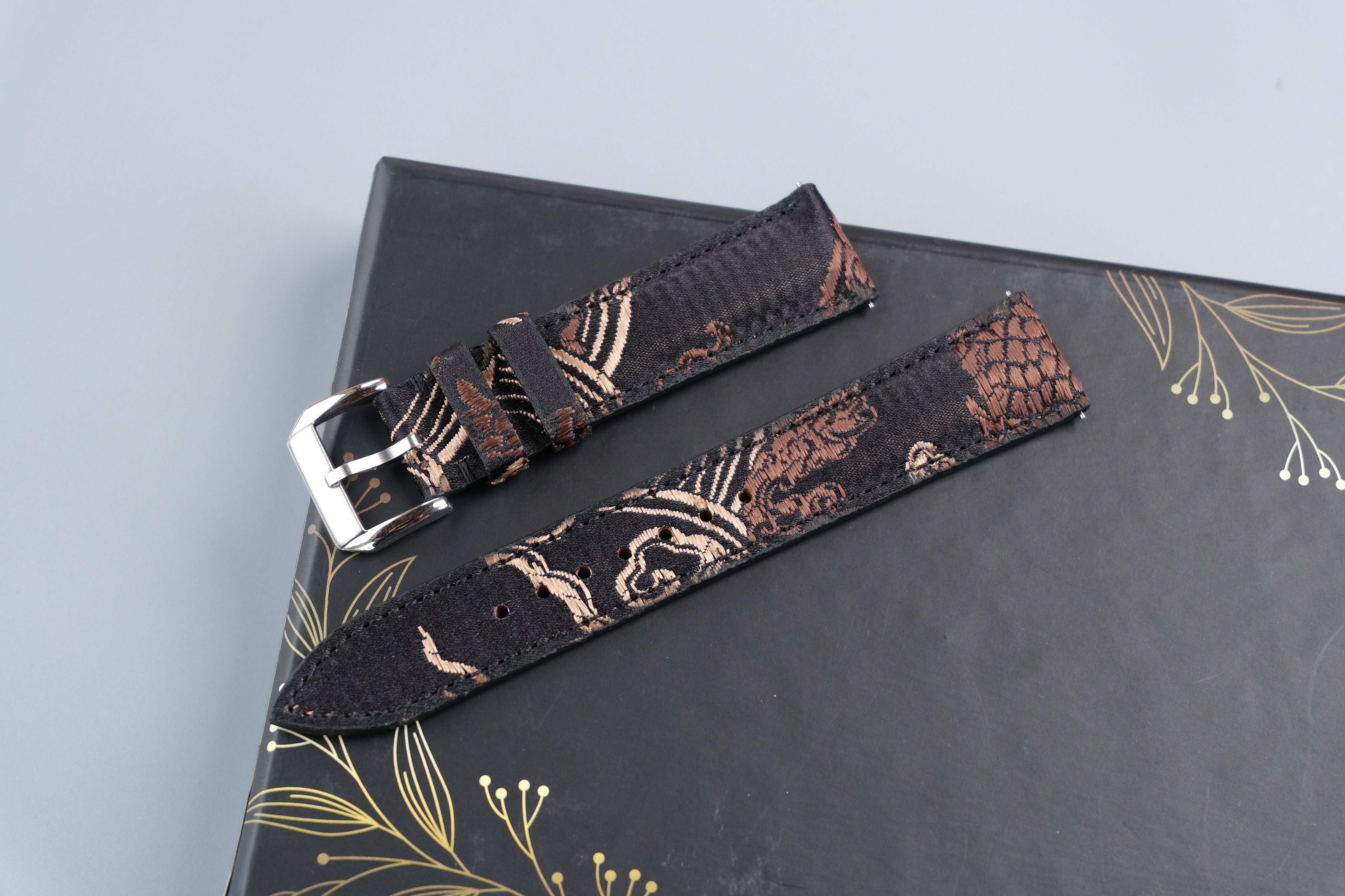 Fabric Black Watch Strap