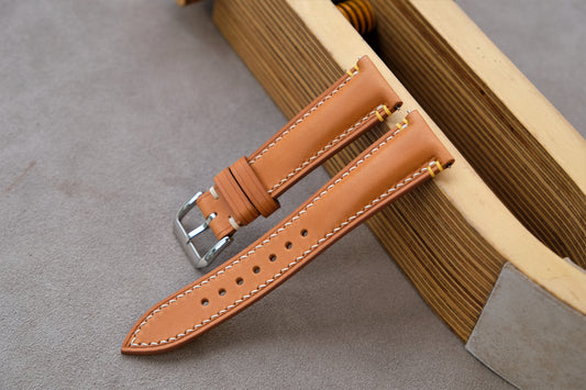 Tan Buttero Leather Watch Strap