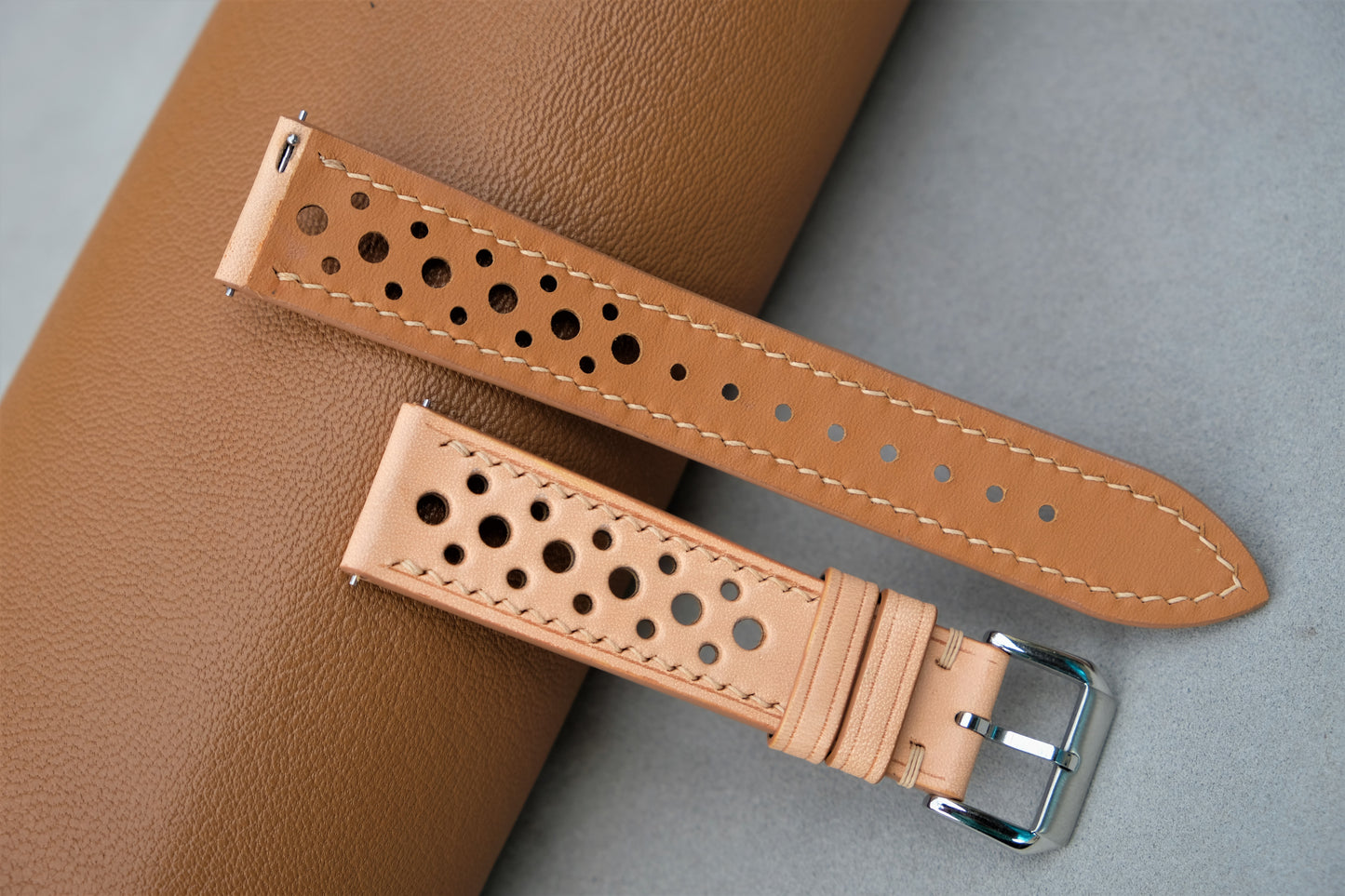 Naturally BUTTERO Leather Watch Strap