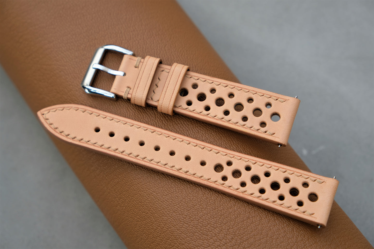 Naturally BUTTERO Leather Watch Strap