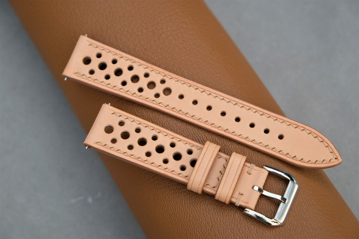 Naturally BUTTERO Leather Watch Strap