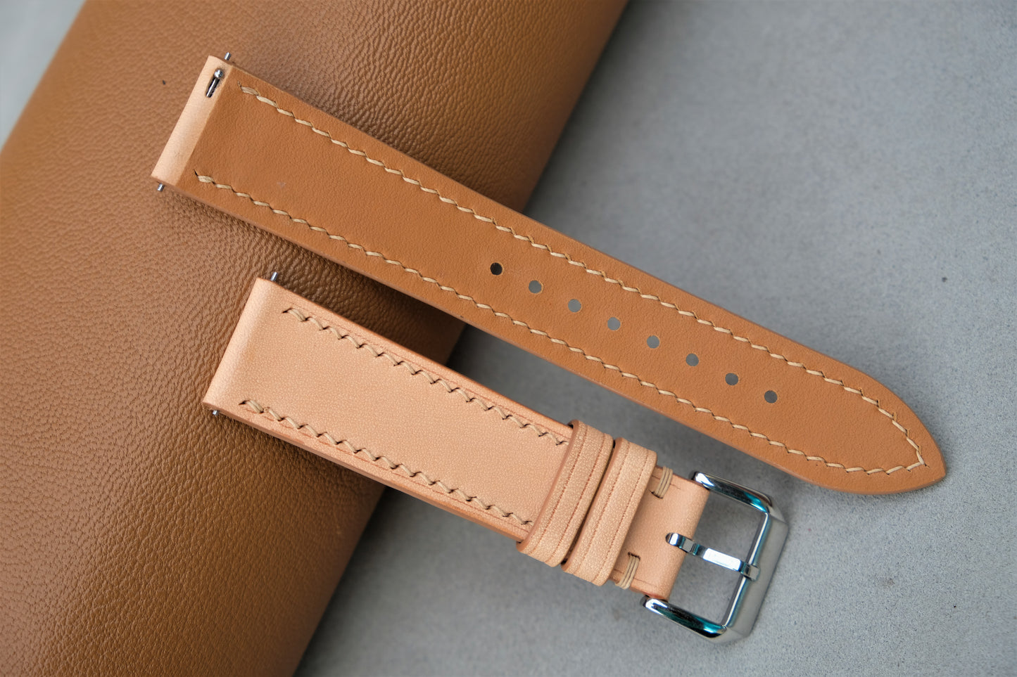 Naturally BUTTERO Leather Watch Strap