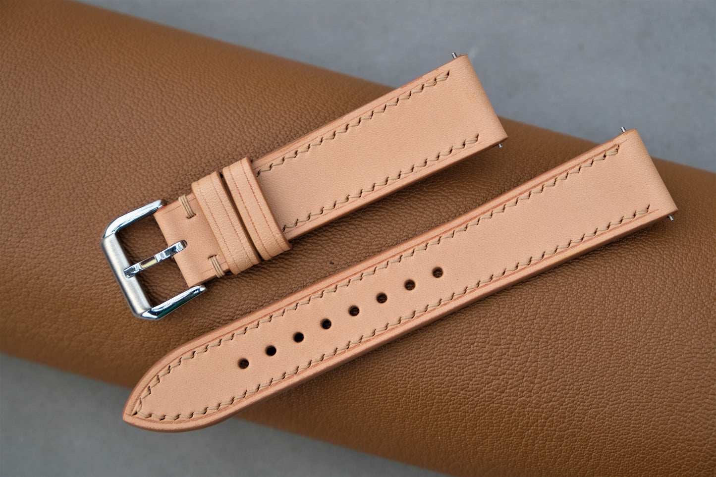 Naturally BUTTERO Leather Watch Strap