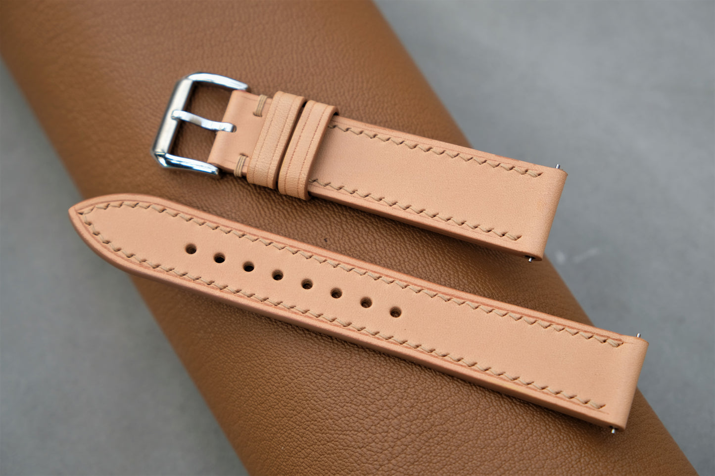 Naturally BUTTERO Leather Watch Strap