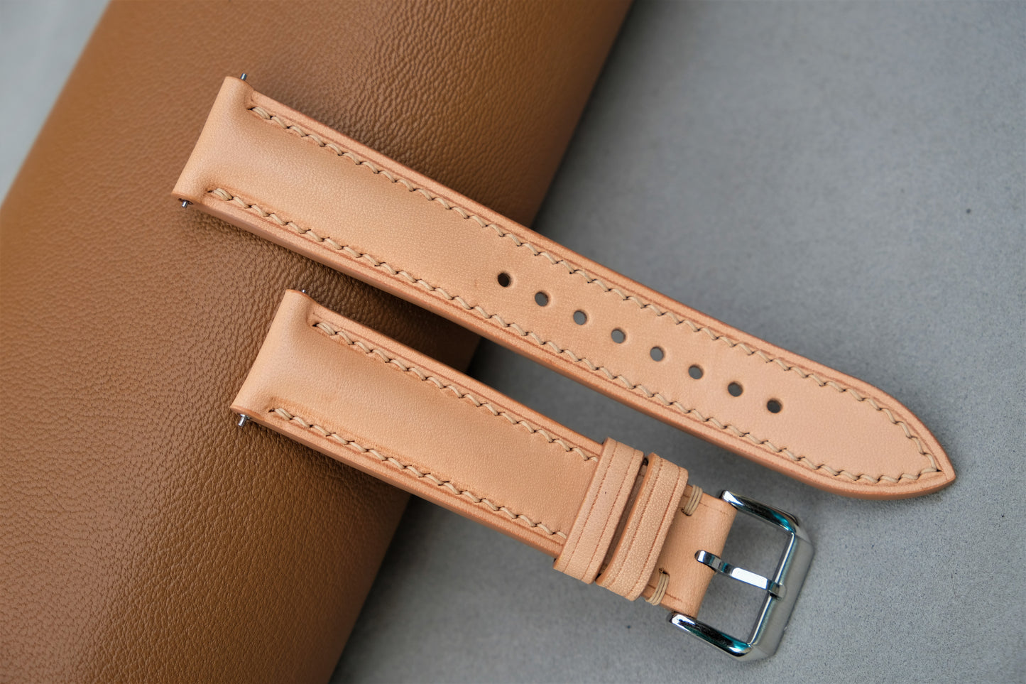 Naturally BUTTERO Leather Watch Strap