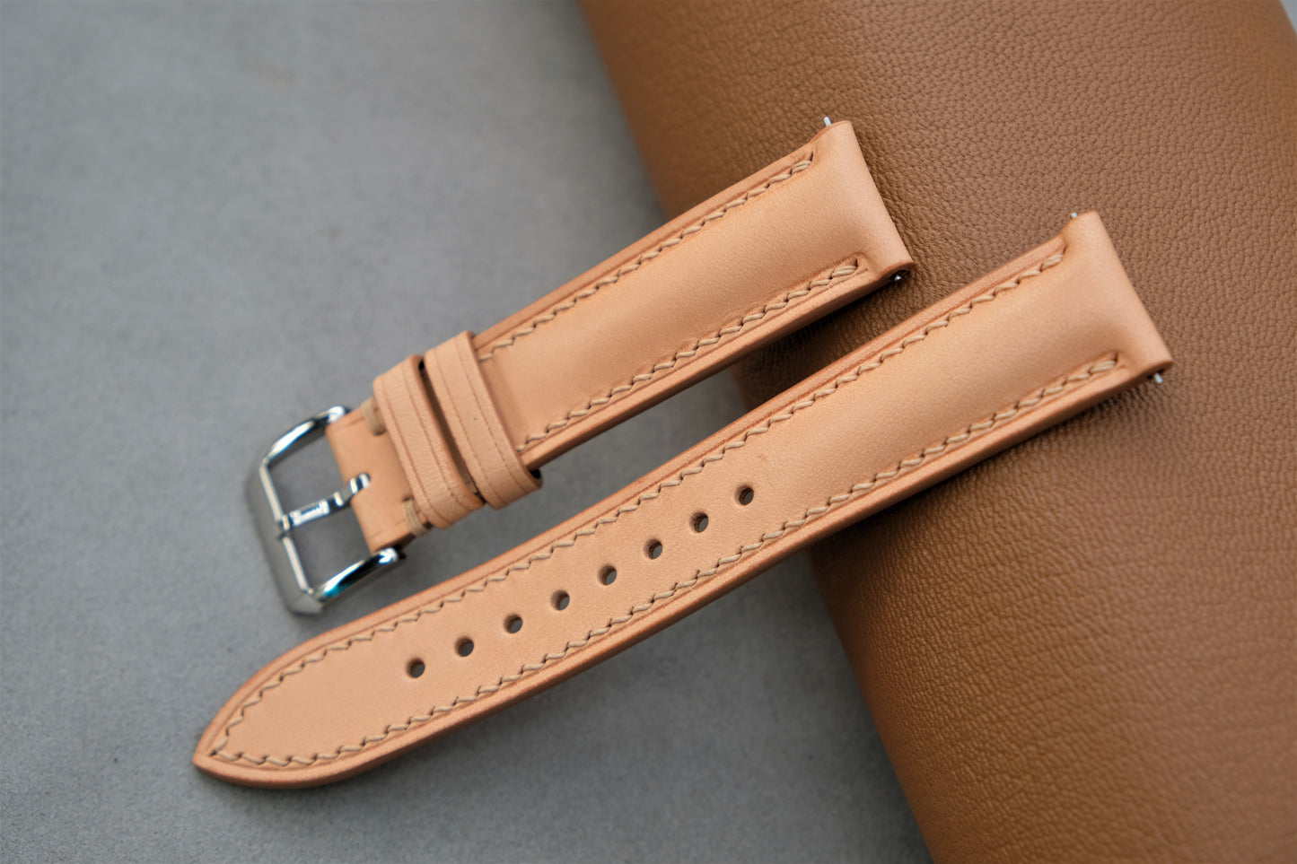 Naturally BUTTERO Leather Watch Strap