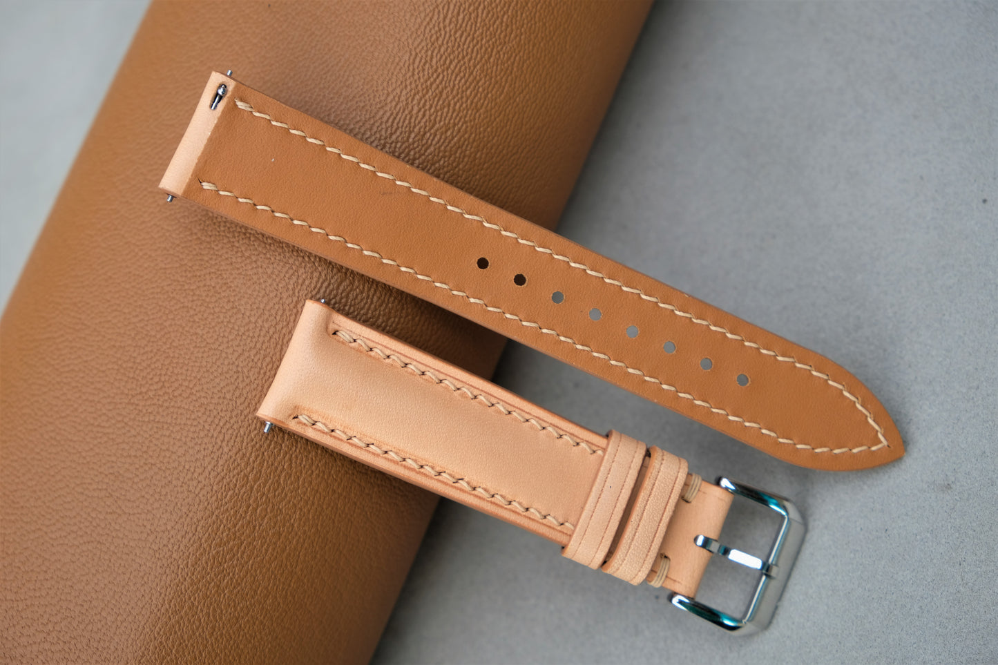 Naturally BUTTERO Leather Watch Strap