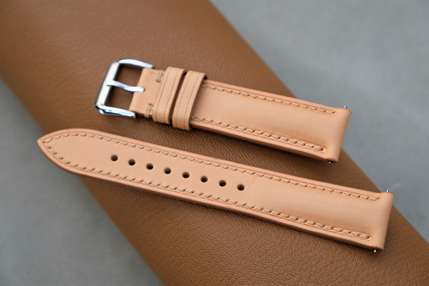 Naturally BUTTERO Leather Watch Strap