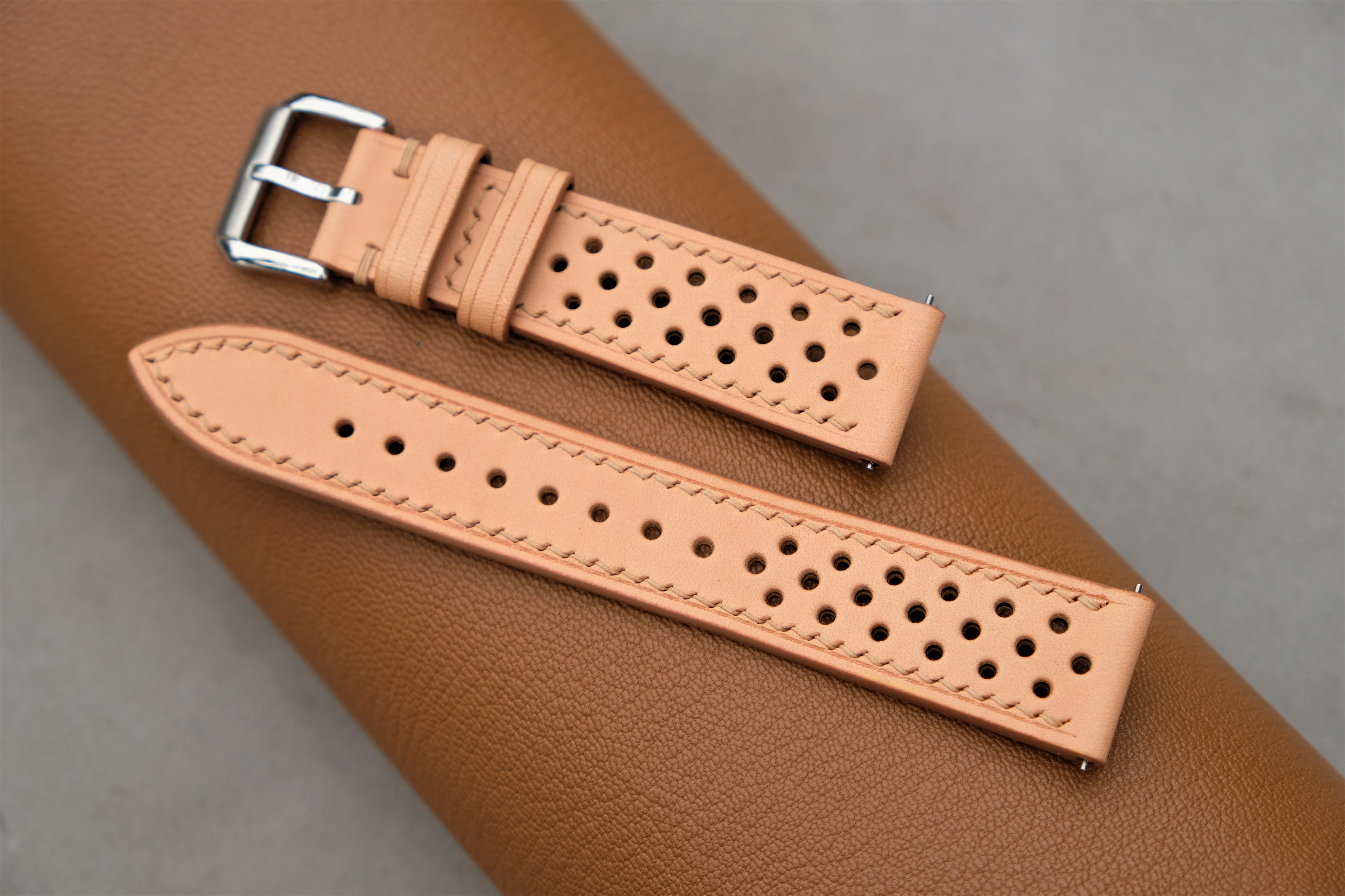 Naturally BUTTERO Leather Watch Strap