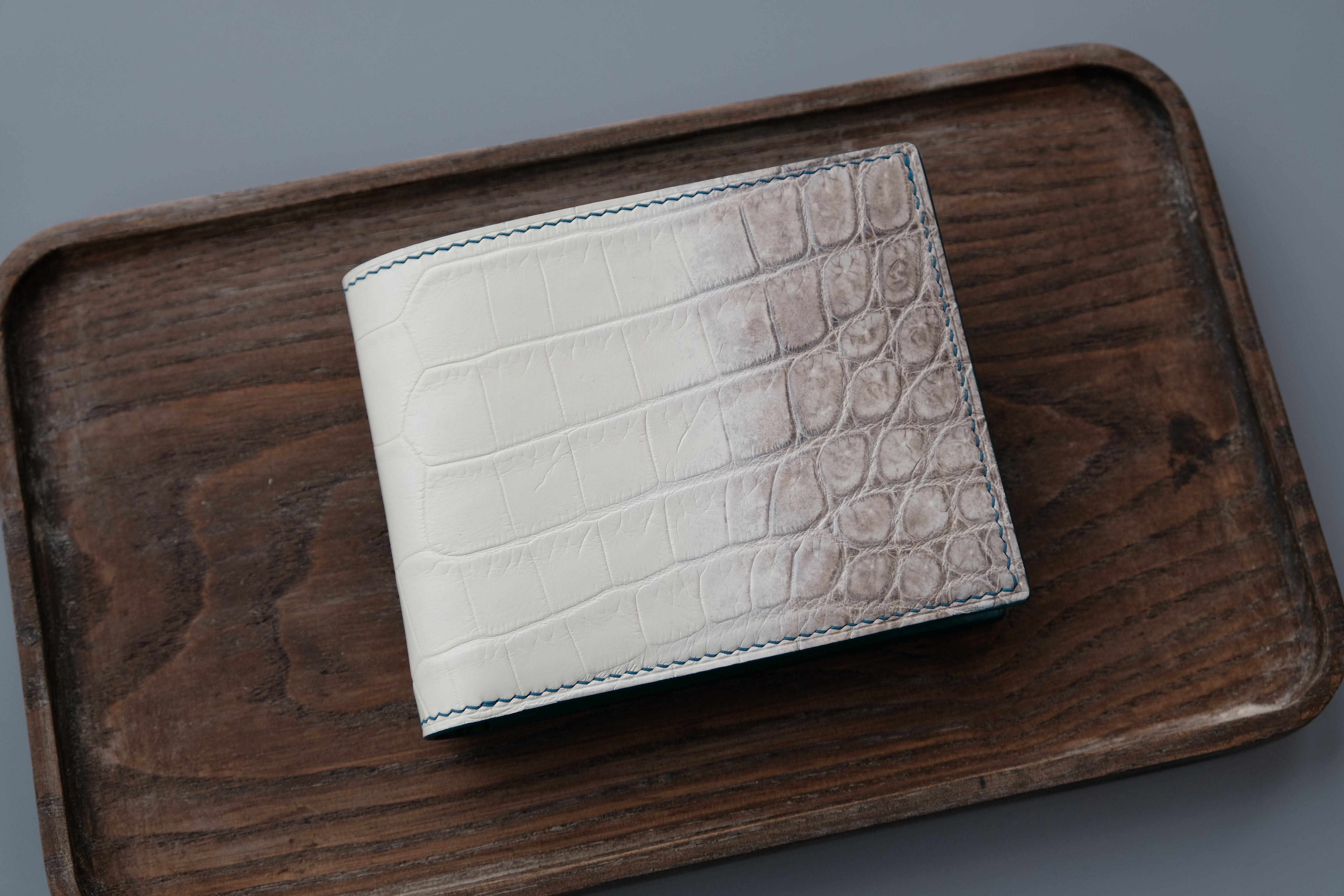 Made-to-Order Himalaya Alligator Leather Wallet