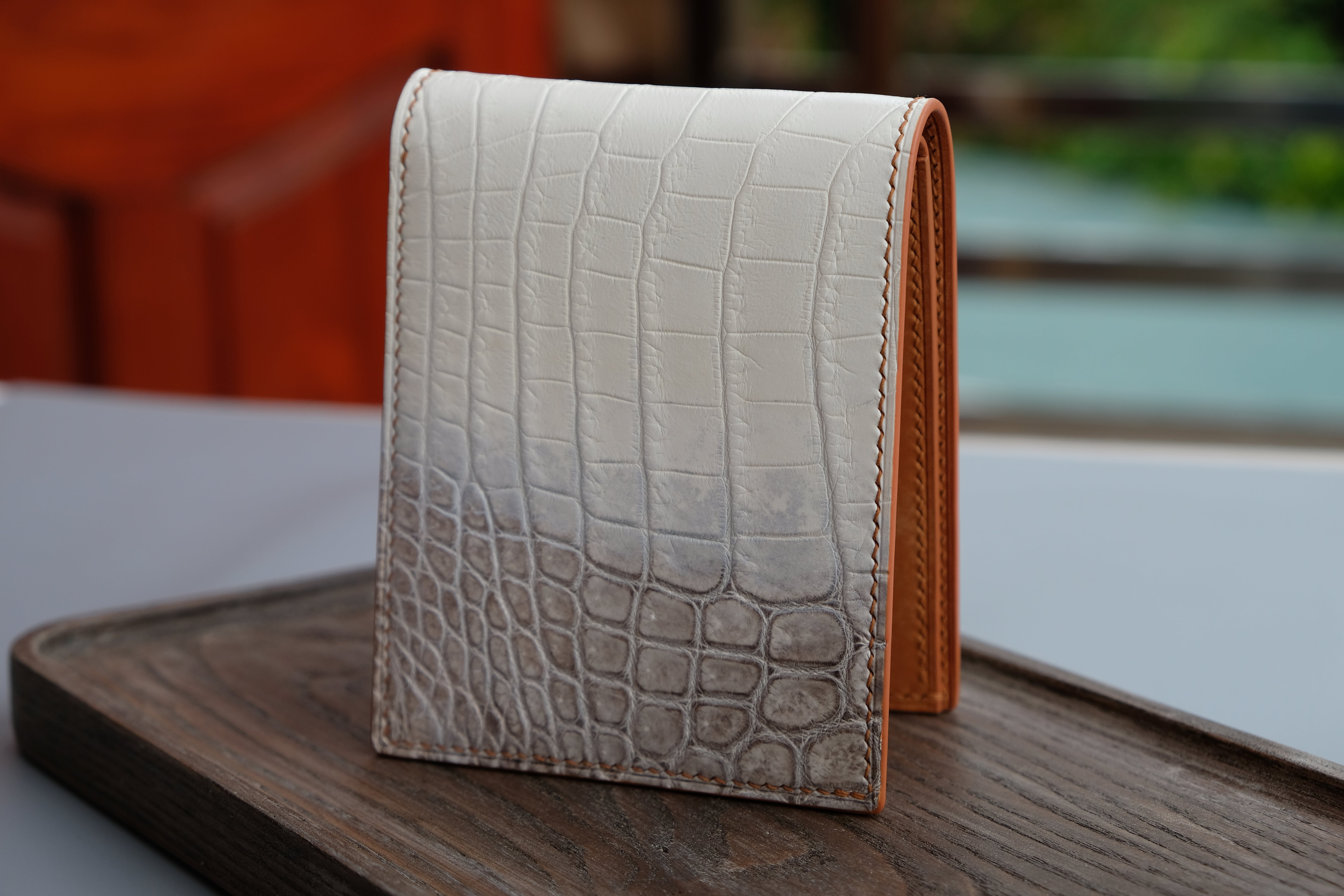 Made-to-Order Himalaya Alligator Leather Wallet