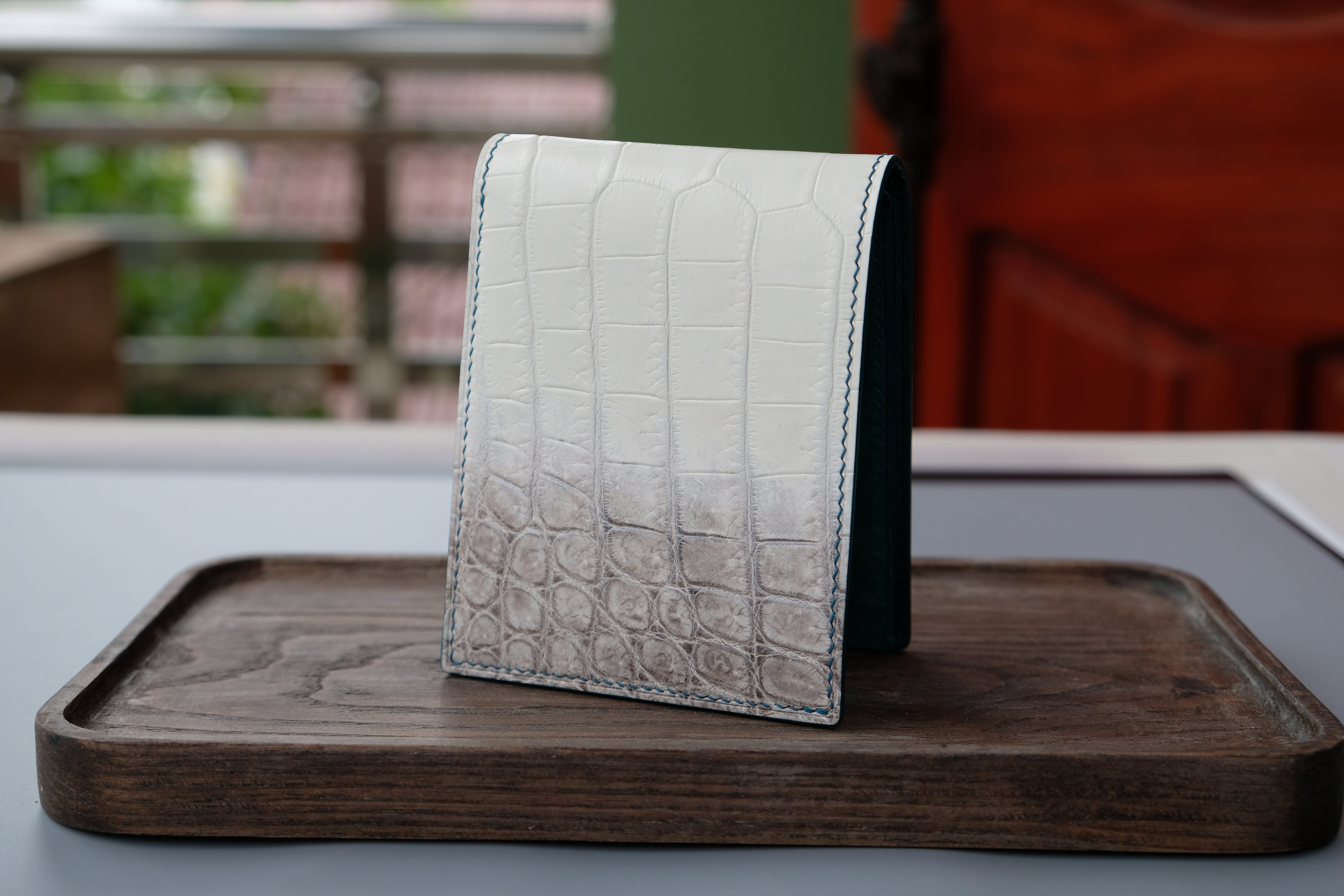 Made-to-Order Himalaya Alligator Leather Wallet