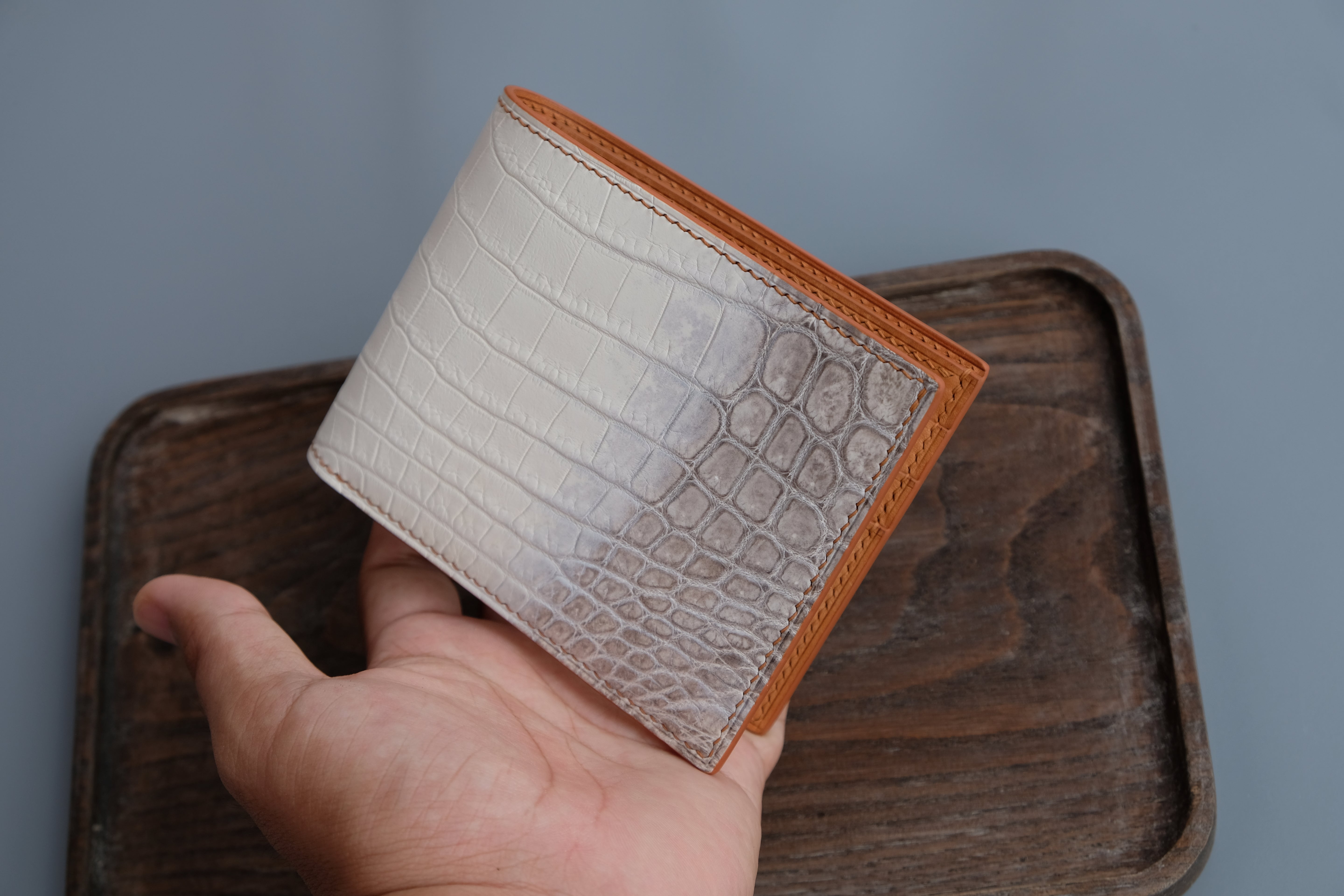 Made-to-Order Himalaya Alligator Leather Wallet