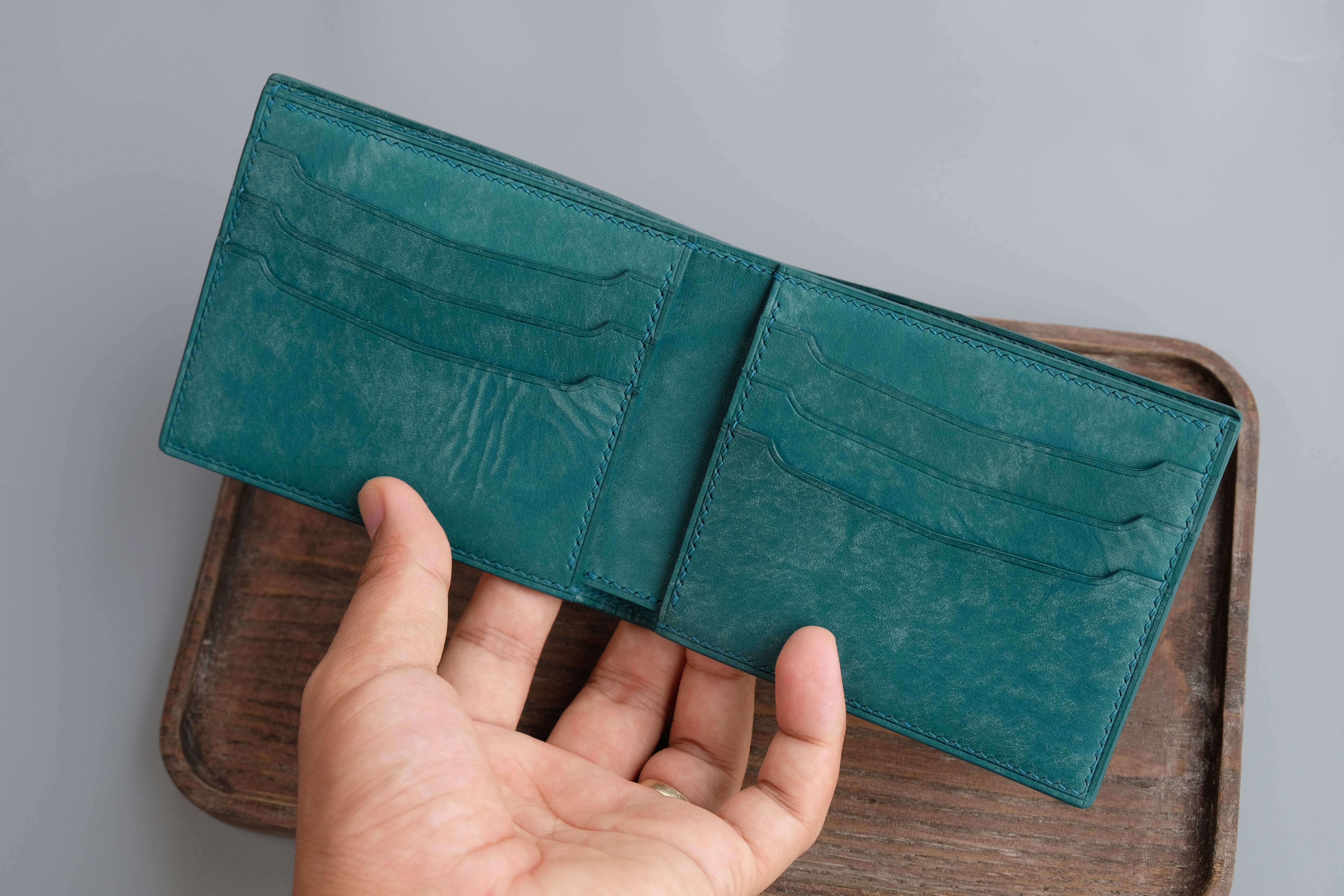 Made-to-Order Himalaya Alligator Leather Wallet