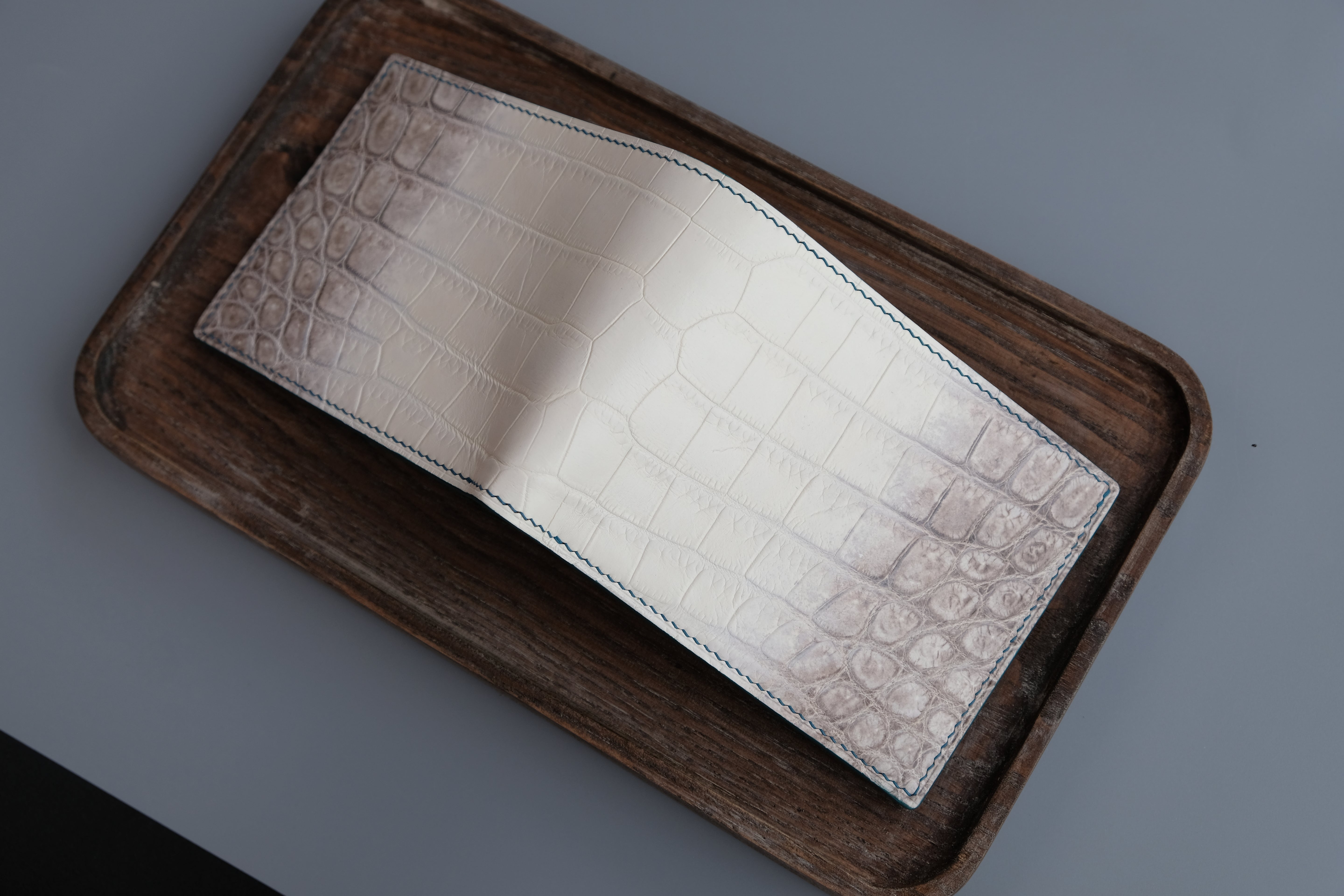 Made-to-Order Himalaya Alligator Leather Wallet