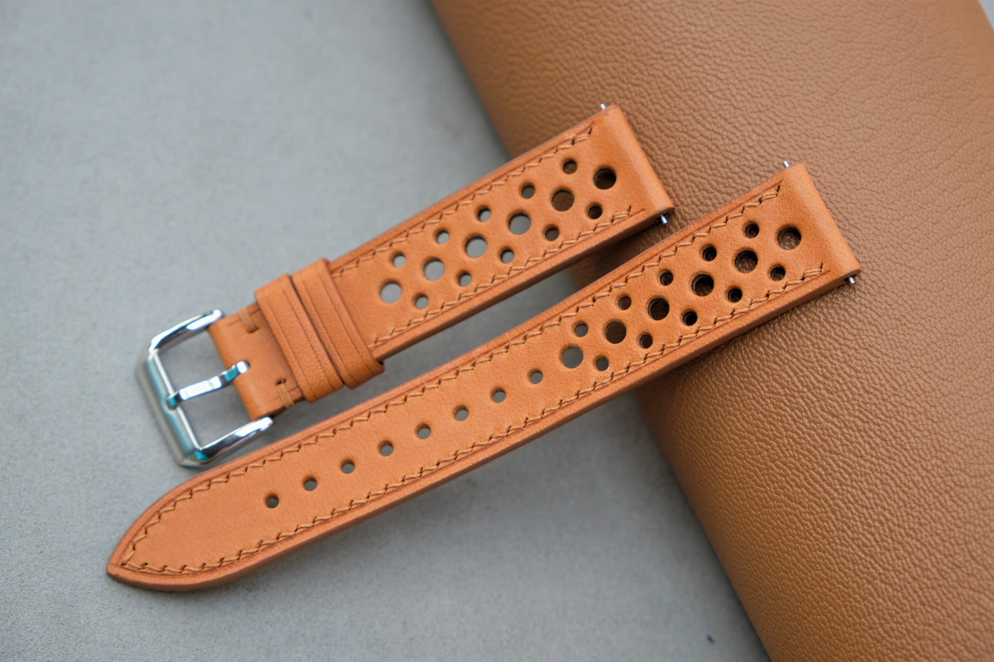 Tan Buttero Leather Watch Strap