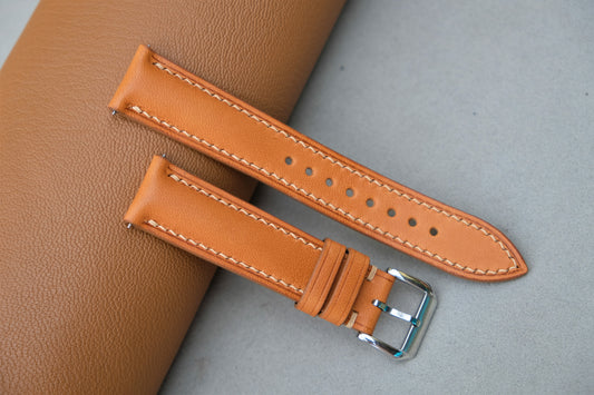 Tan Buttero Leather Watch Strap