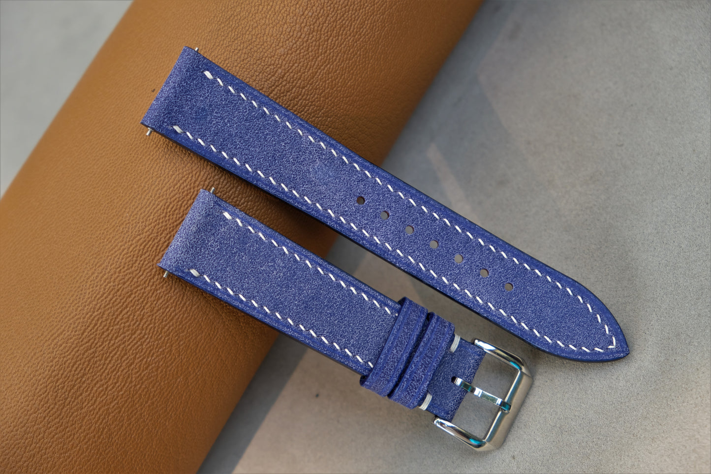 Vintage Cowhide Watch Strap