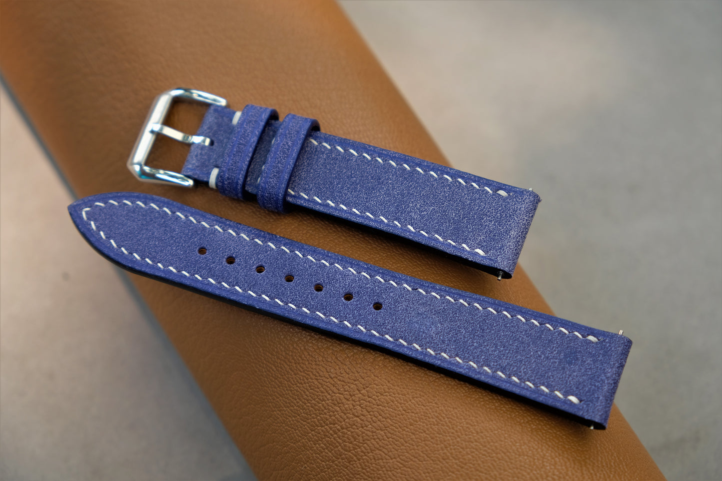 Vintage Cowhide Watch Strap