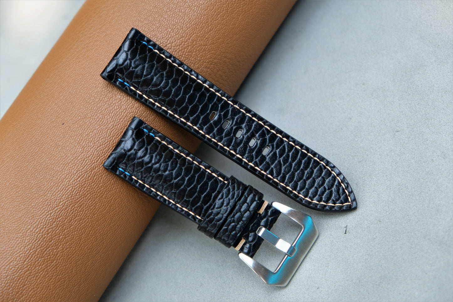 PANERAI watch straps are made from beaver tails