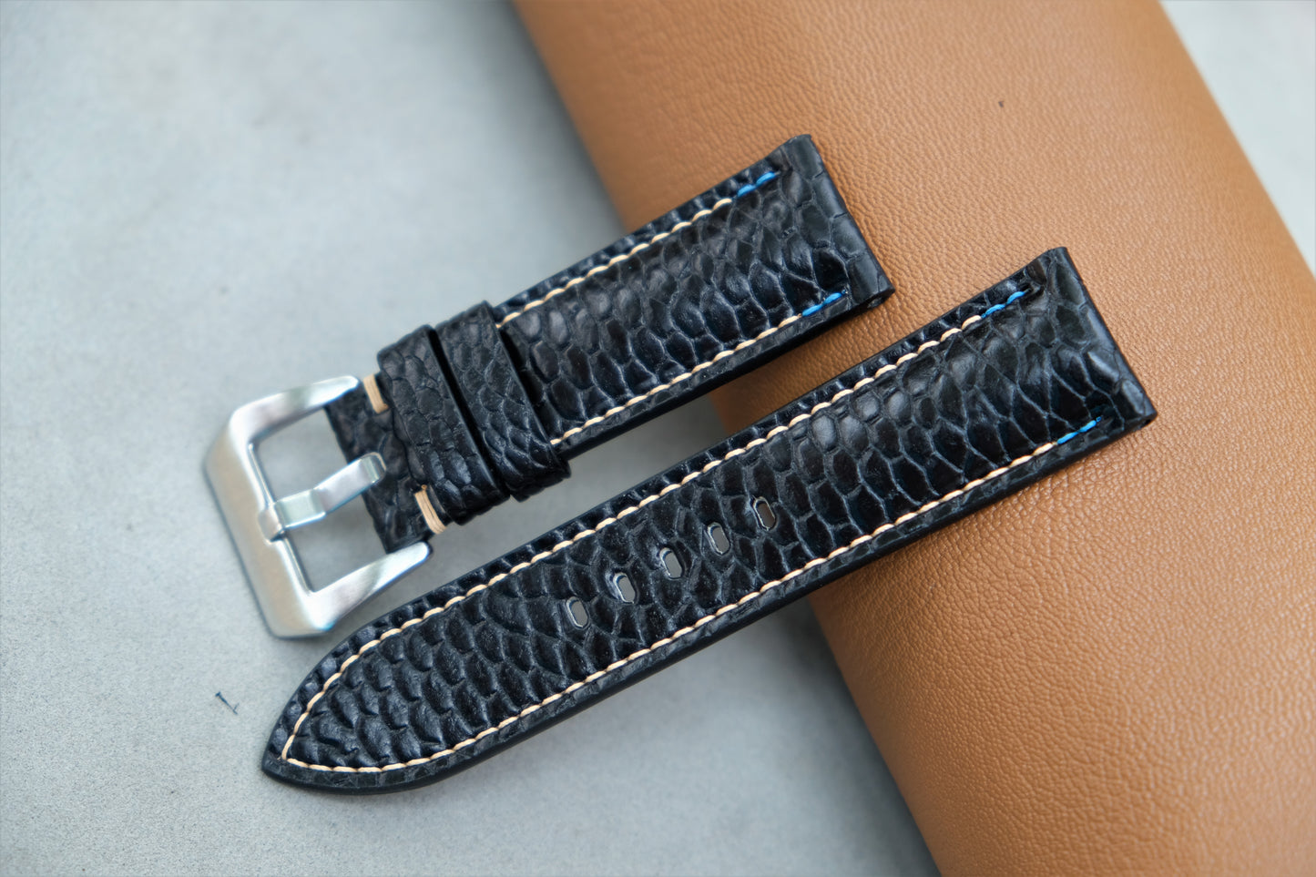 PANERAI watch straps are made from beaver tails