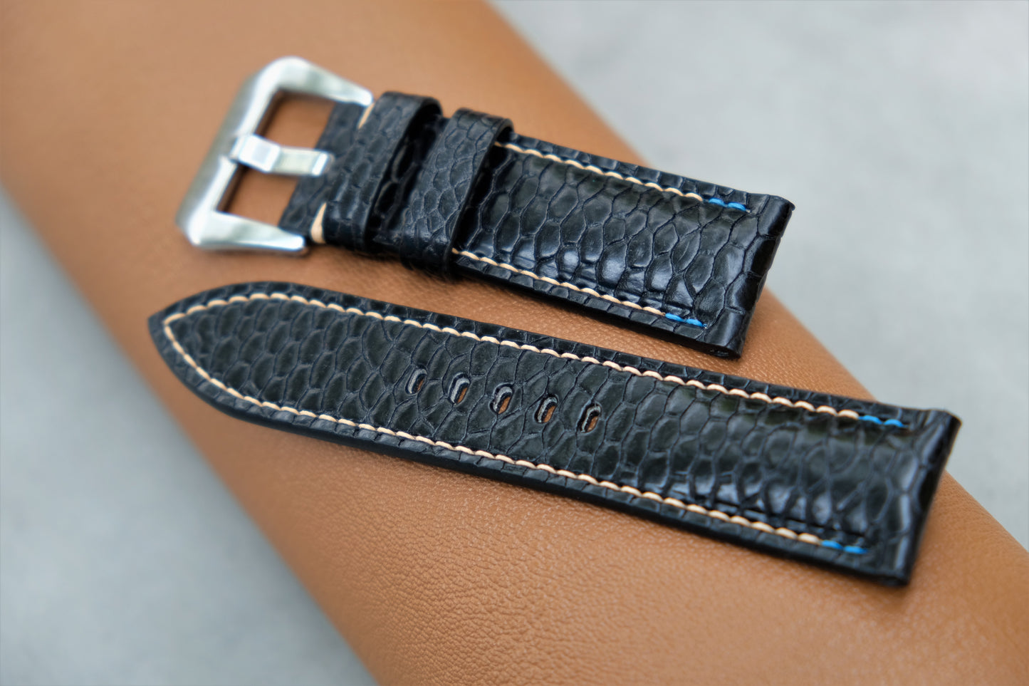 PANERAI watch straps are made from beaver tails