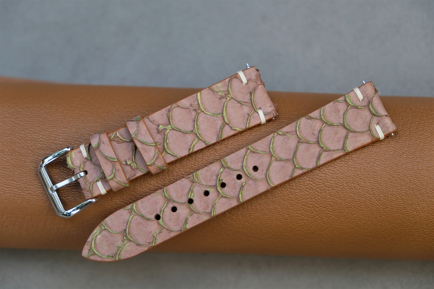 Carp Leather Watch Strap